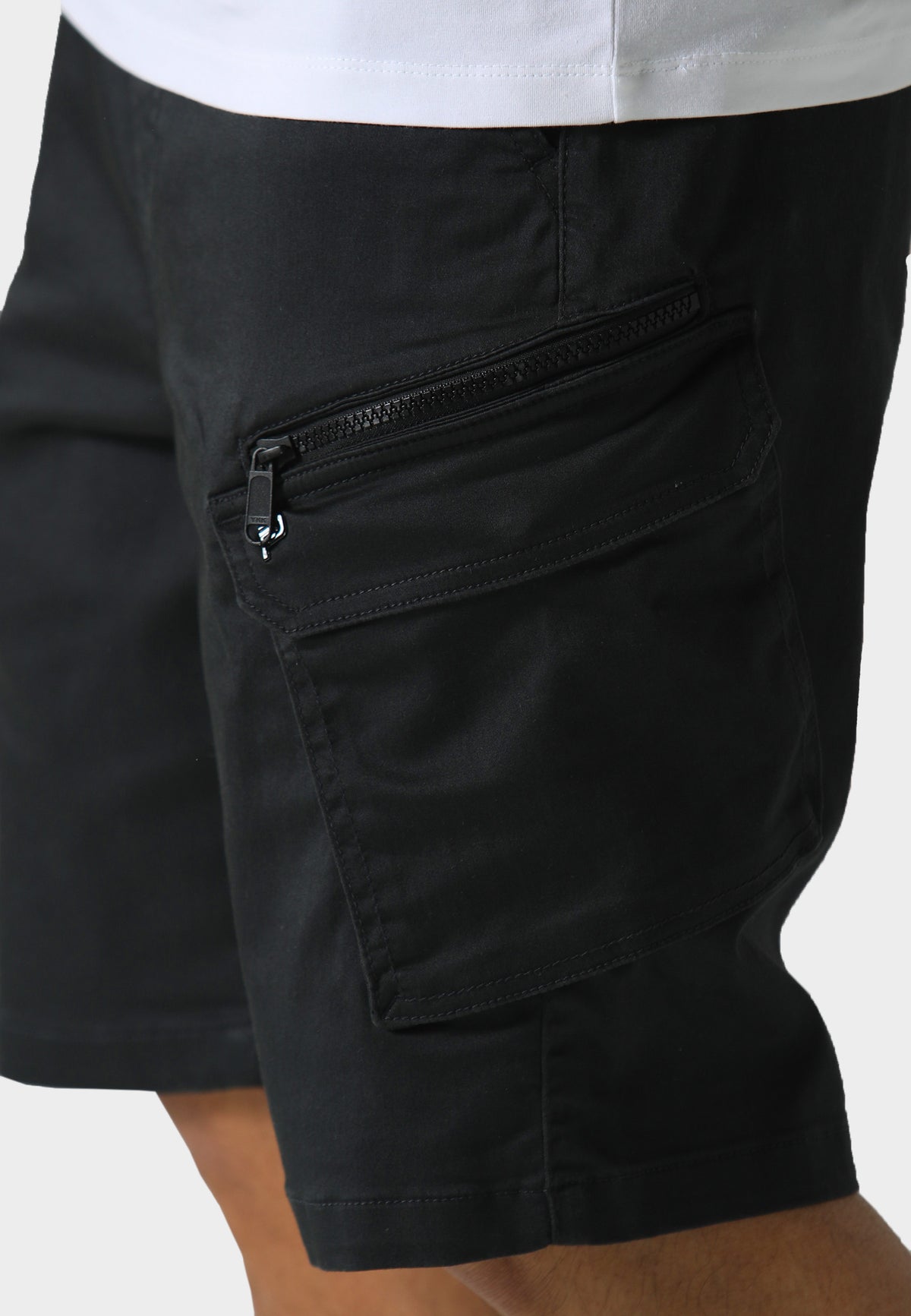 Eythorn Charcoal Cargo Shorts