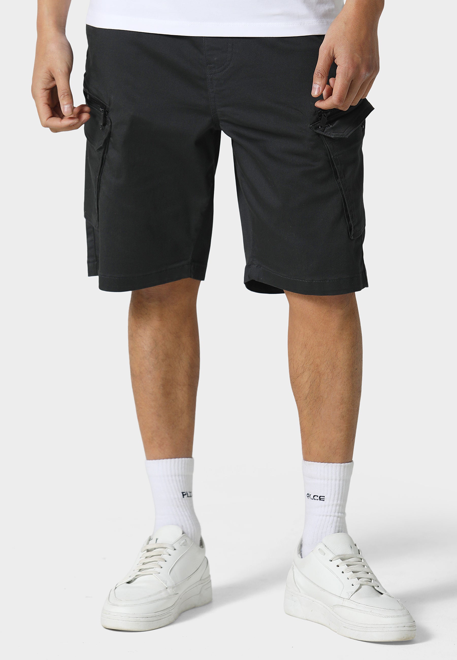 Eythorn Charcoal Cargo Shorts