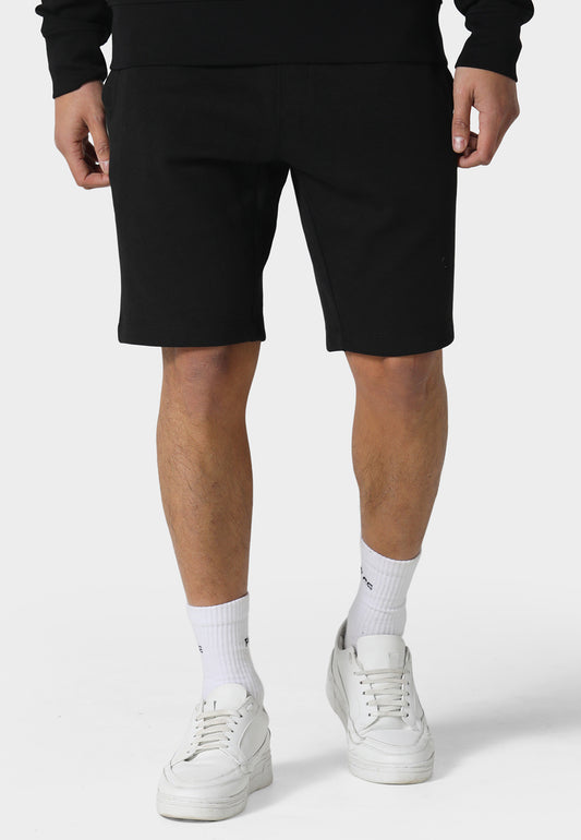 Fleeton Black Jog Shorts