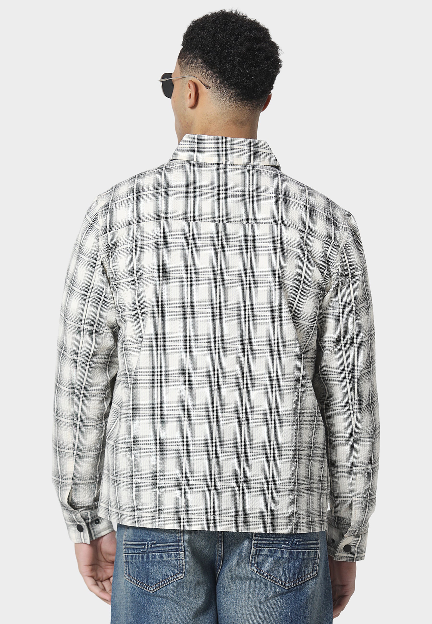 Hasmore Bone White Overshirt