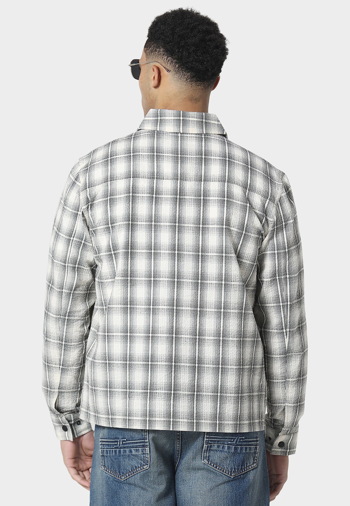 Hasmore Bone White Overshirt
