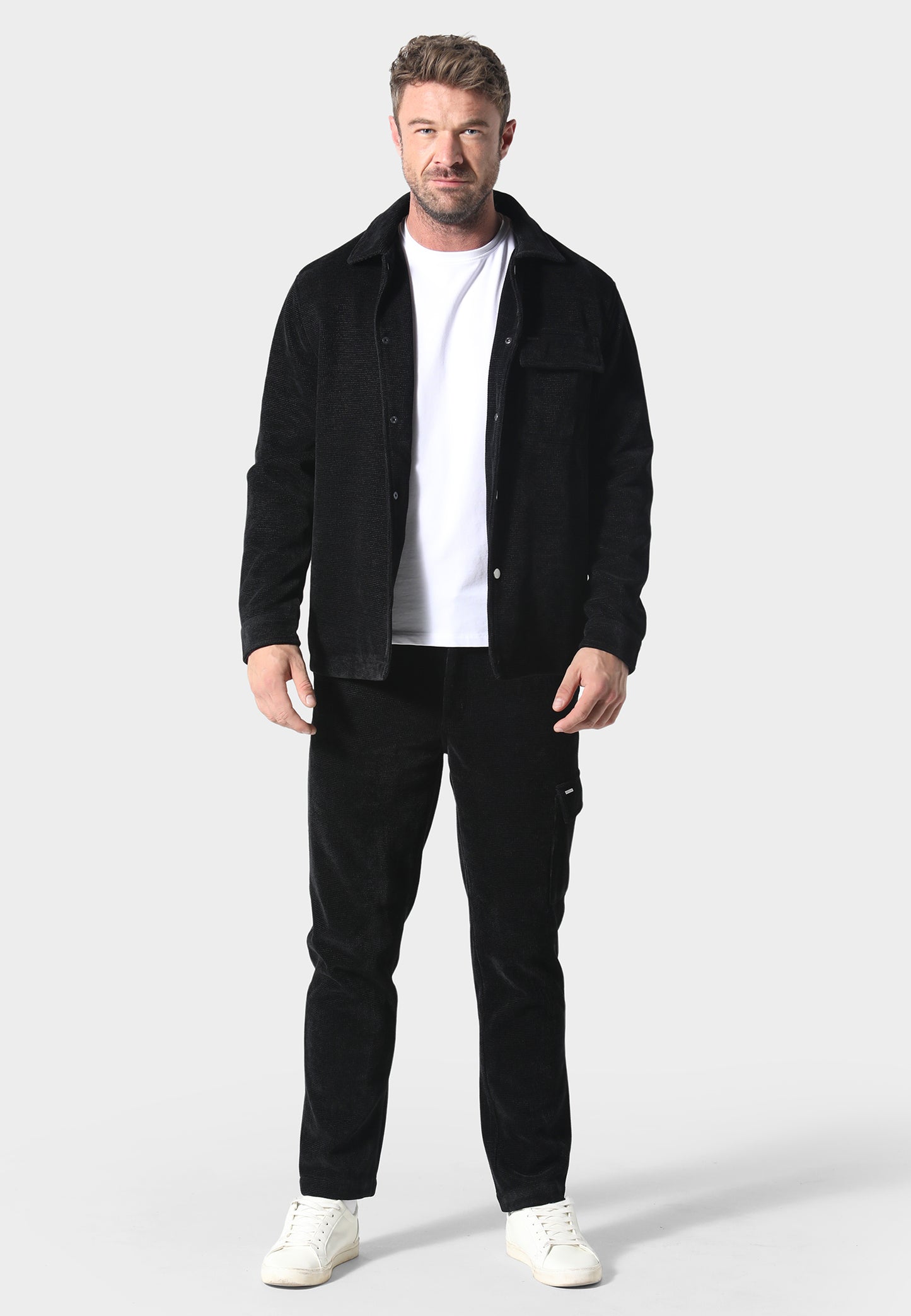 Hilltop Black Overshirt