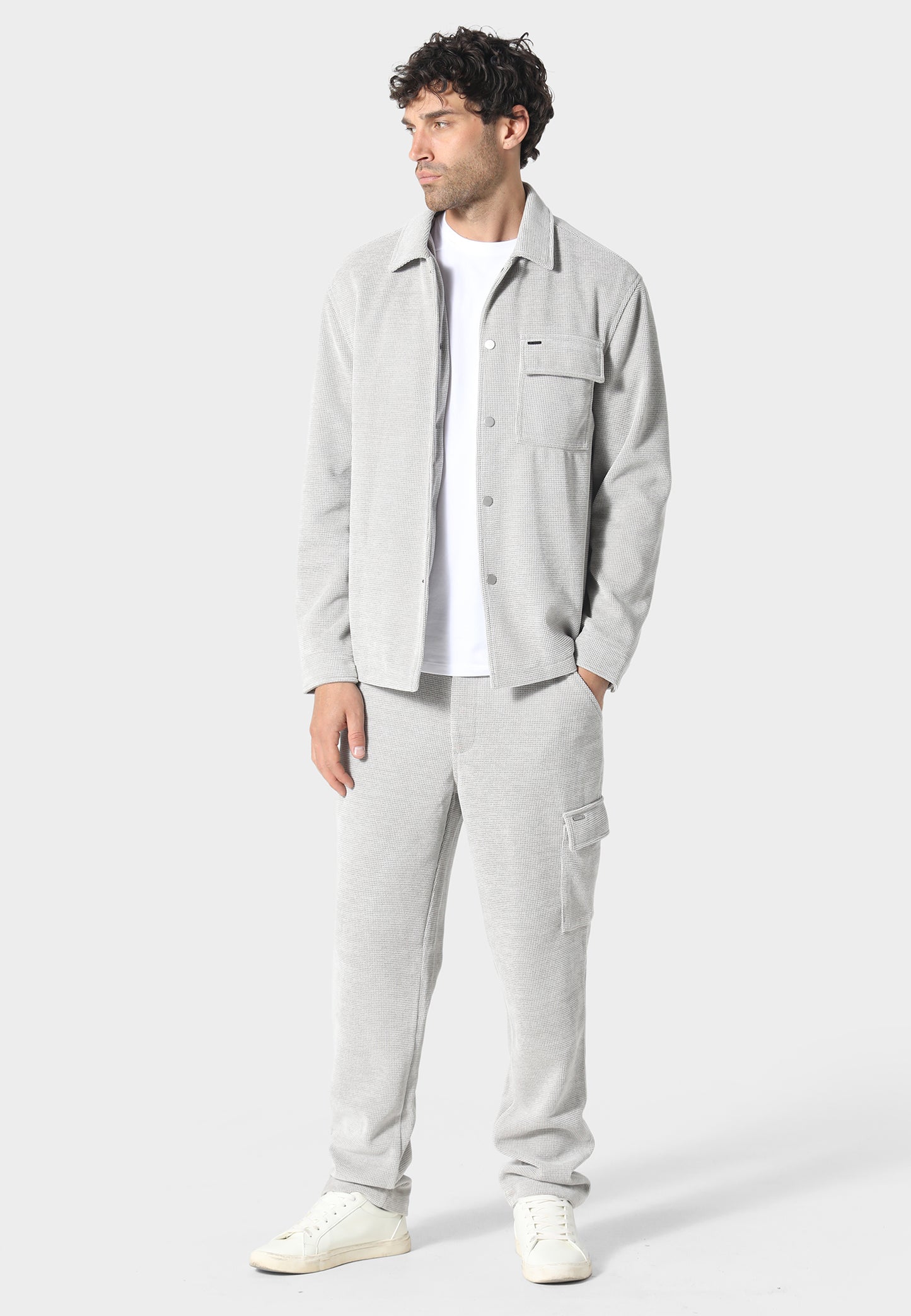 Hilltop Grey Overshirt
