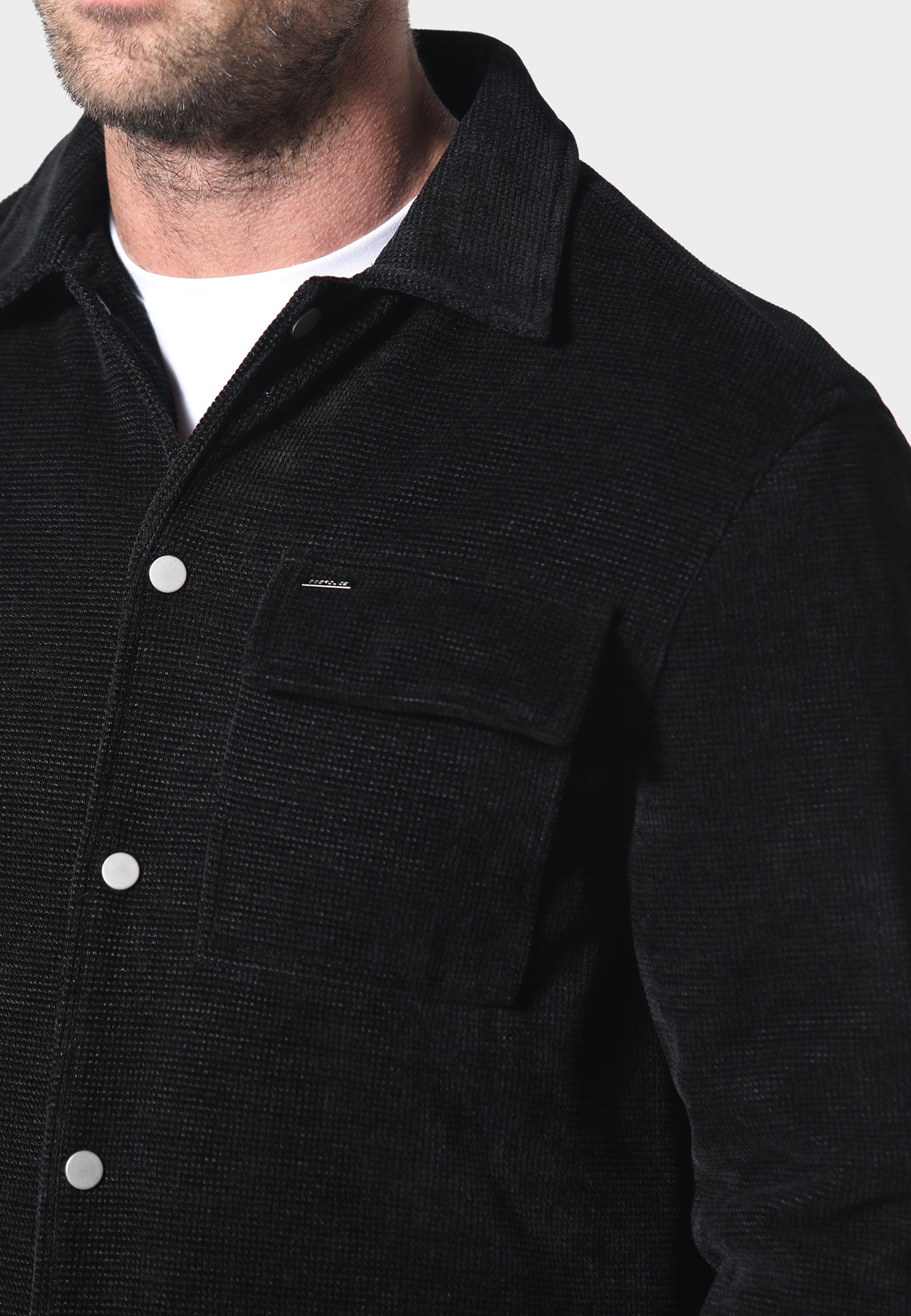 Hilltop Black Overshirt
