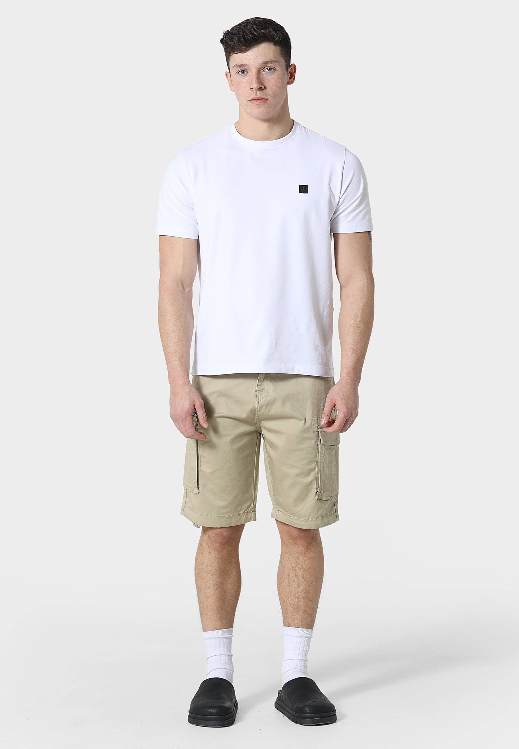 Houghton Beige Cargo Shorts
