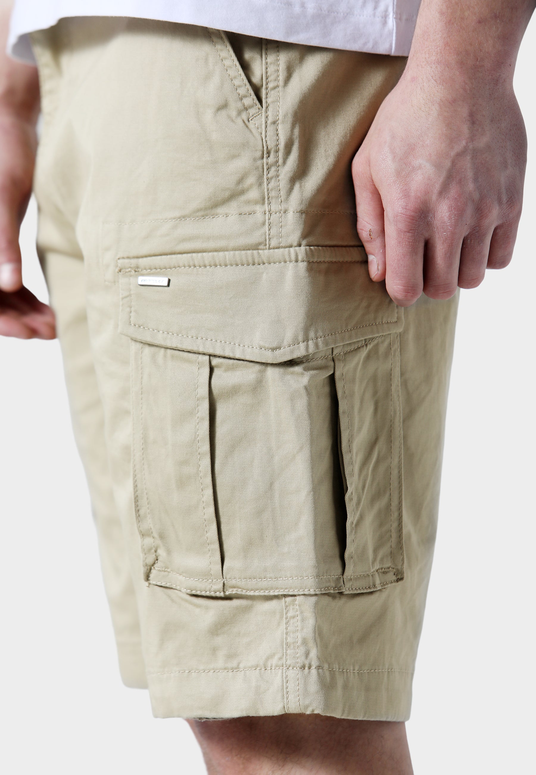 Houghton Beige Cargo Shorts