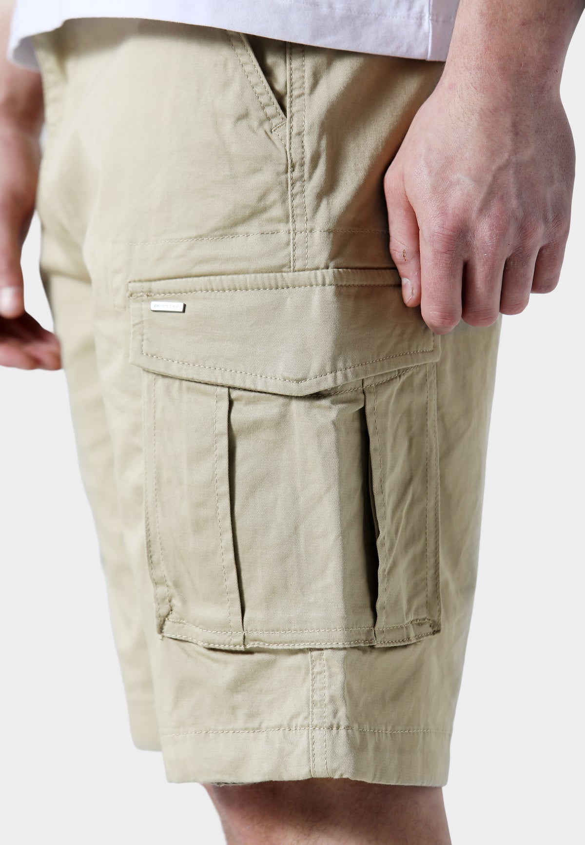 Houghton Beige Cargo Shorts