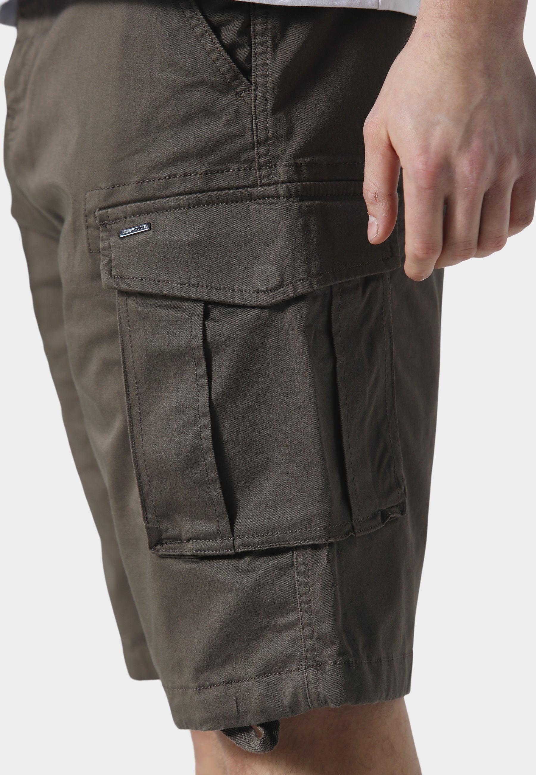 Houghton Khaki Cargo Shorts