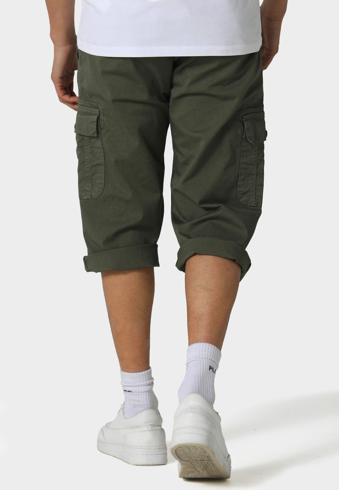 Hykeham Khaki Cargo Shorts