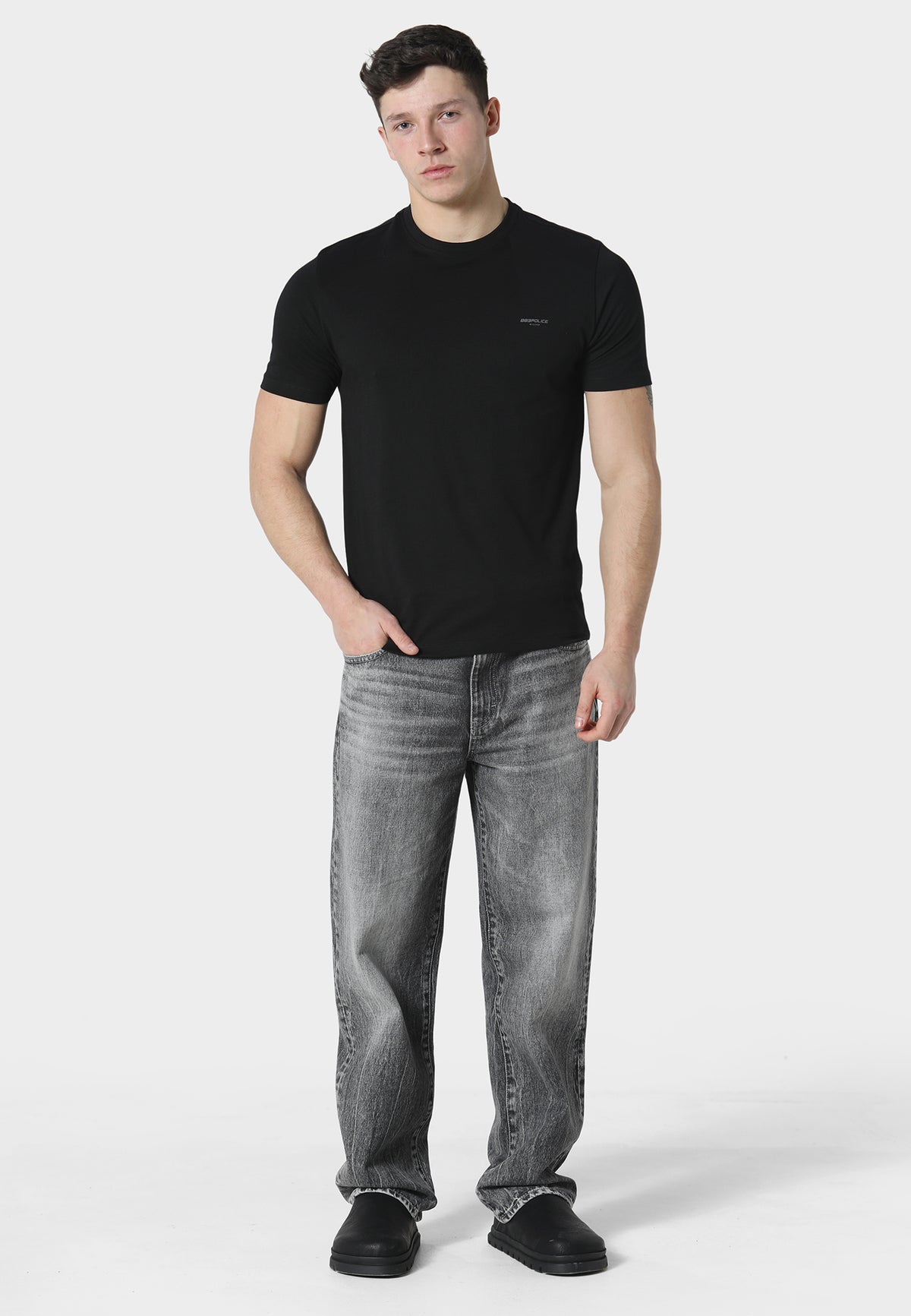 Icas Black T-Shirt