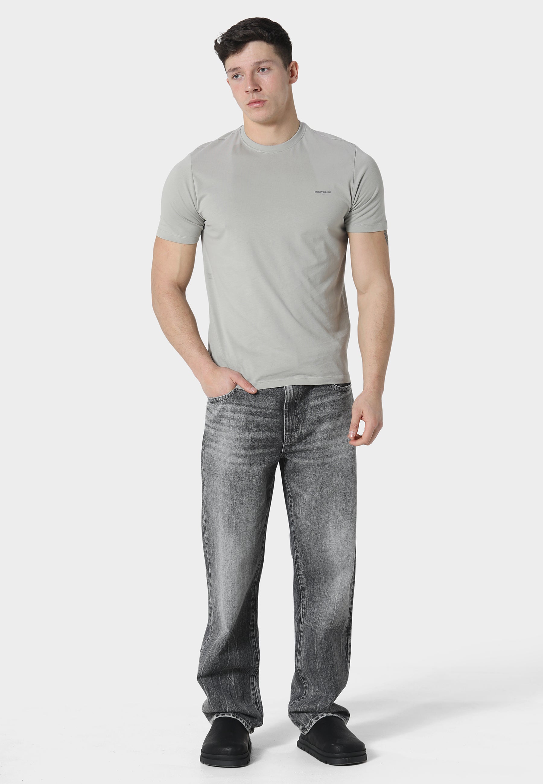 Icas Cool Grey T-Shirt