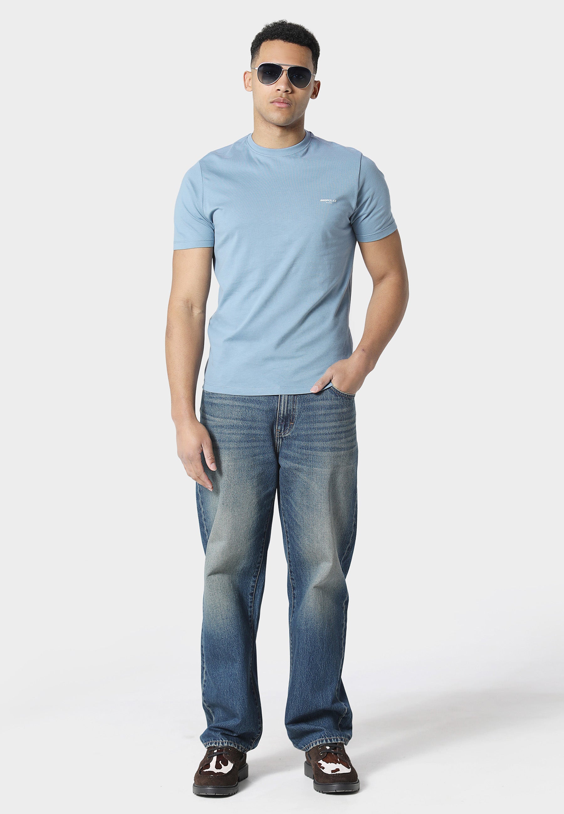 Icas Soft Chambray T-Shirt