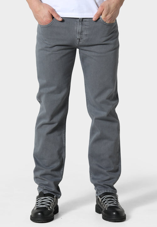 Ionspire Grey Edoardo Relaxed Fit Jeans