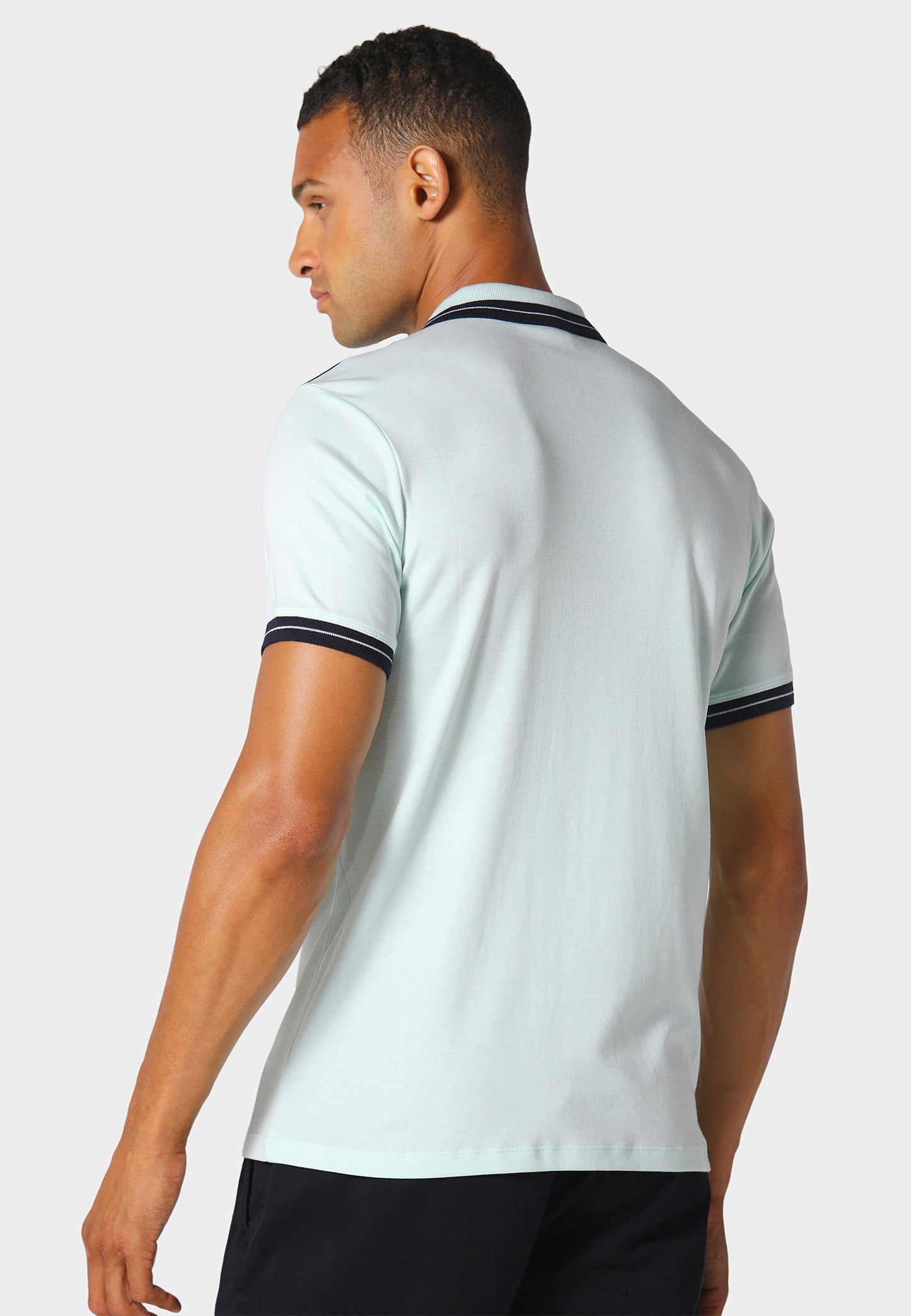 Jayson Aquatic Green Polo Shirt