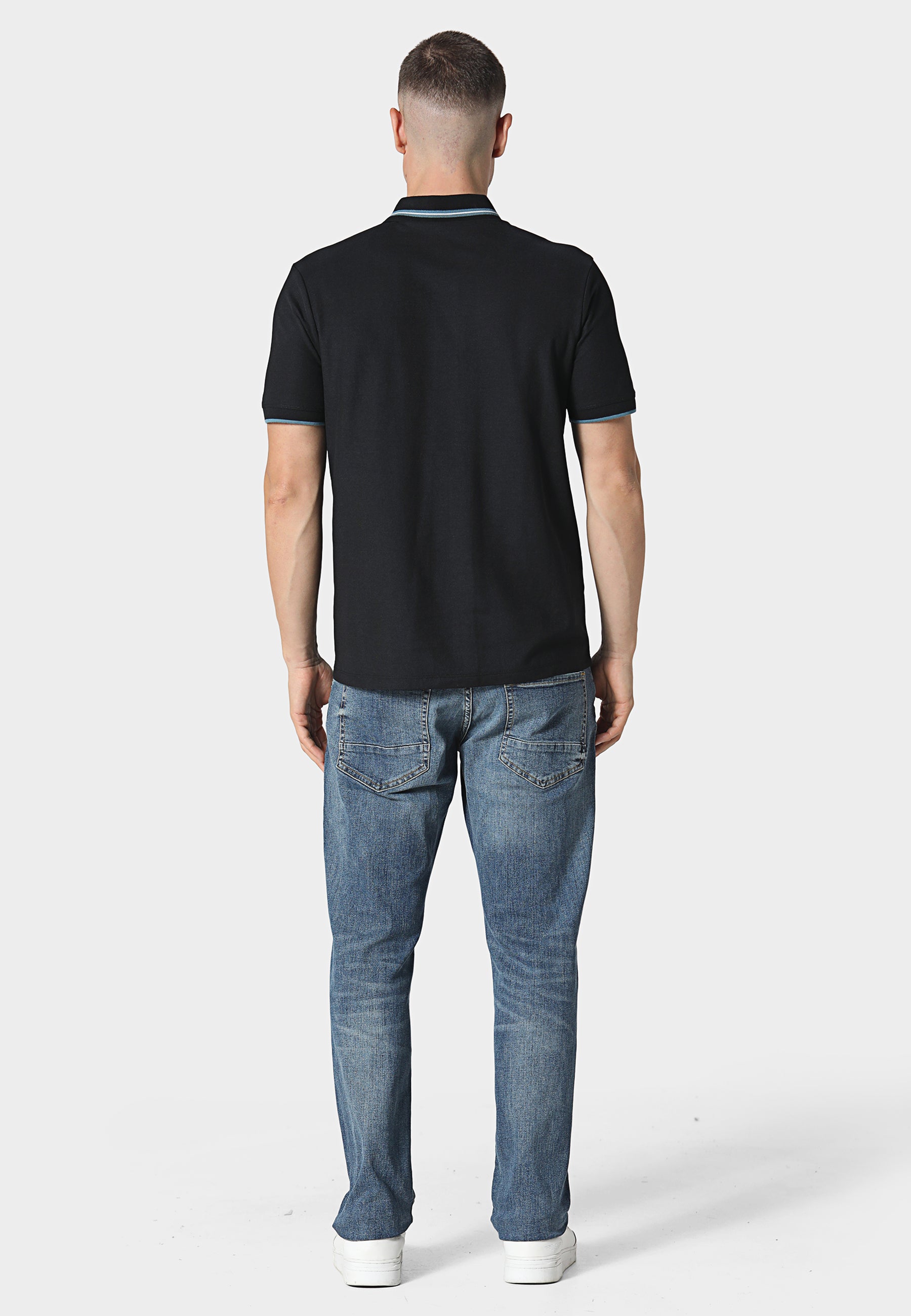Kamloops Black Polo Shirt