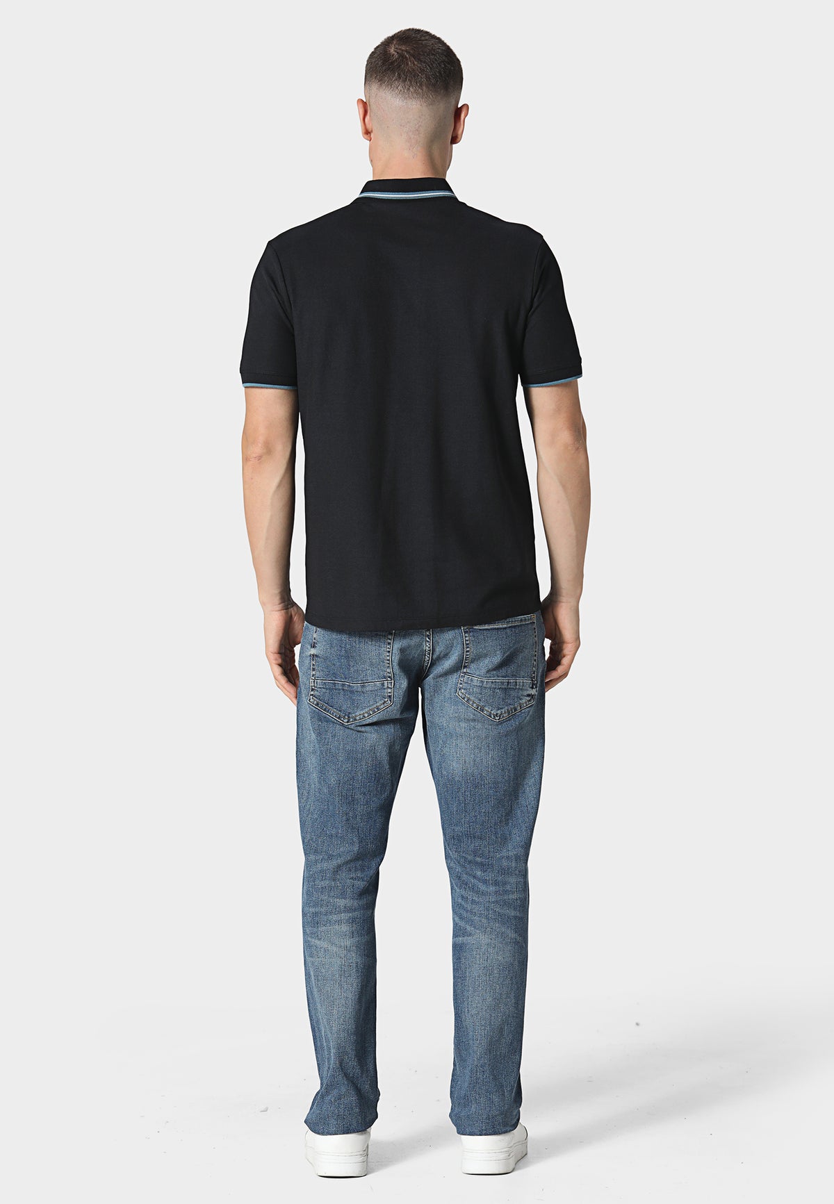 Kamloops Black Polo Shirt