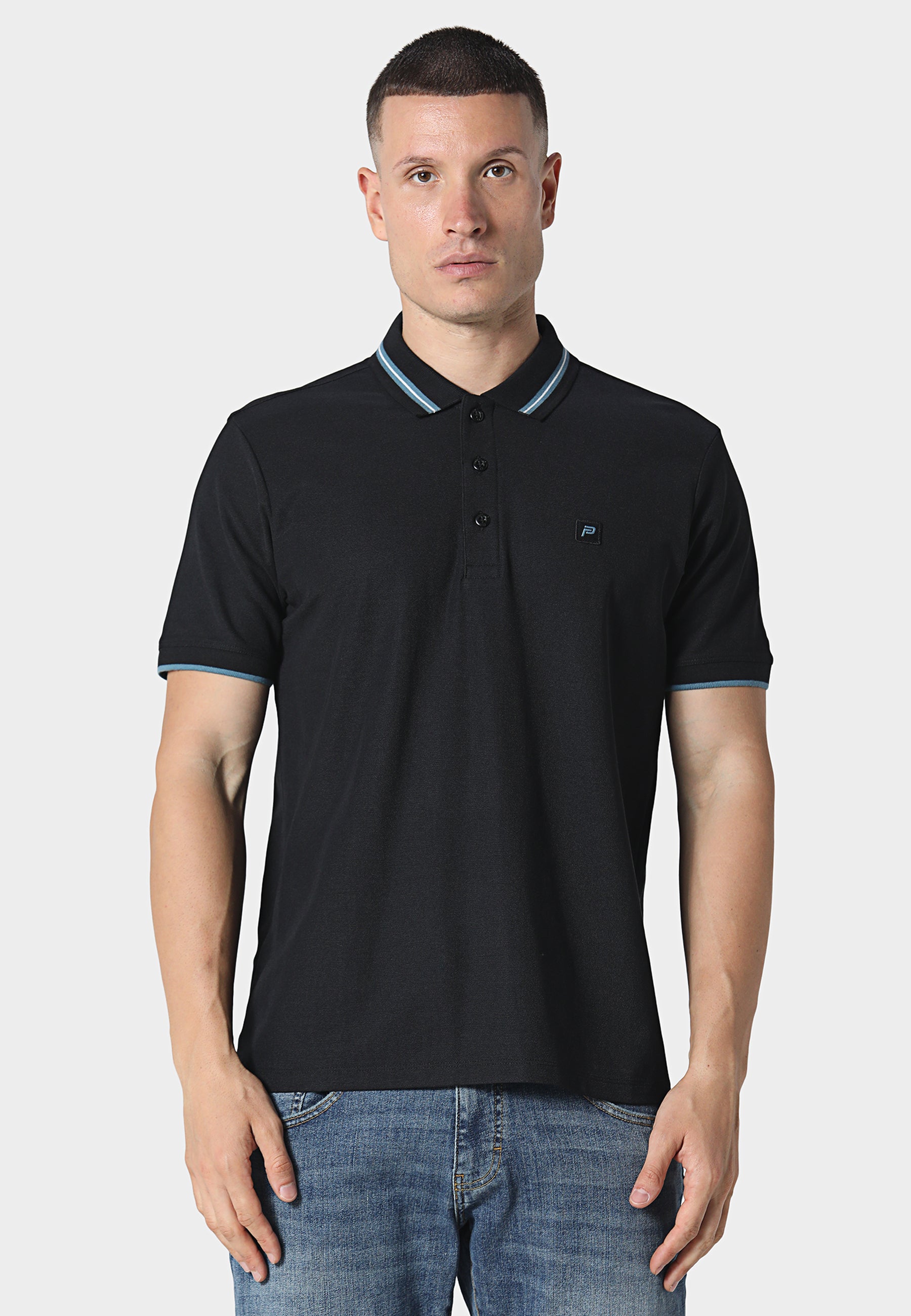 Kamloops Black Polo Shirt