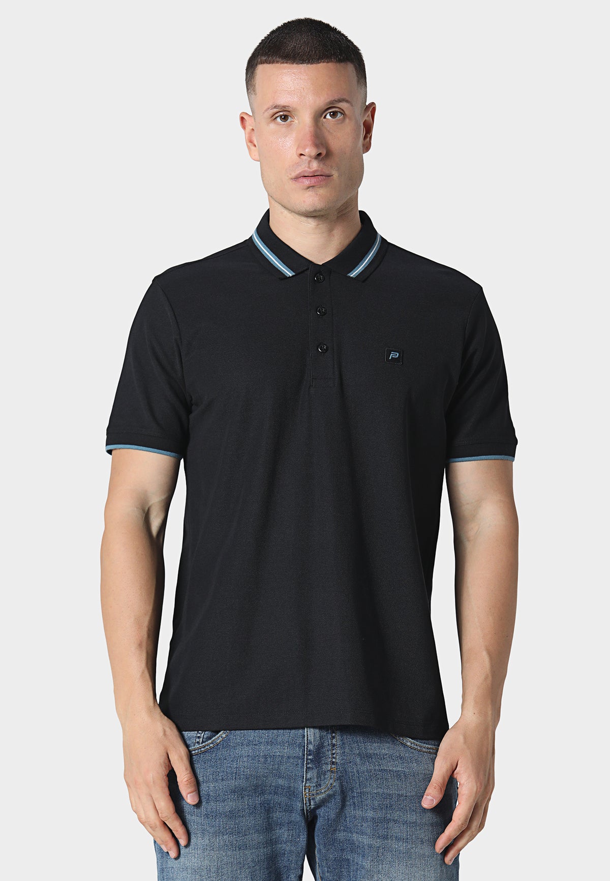 Kamloops Black Polo Shirt