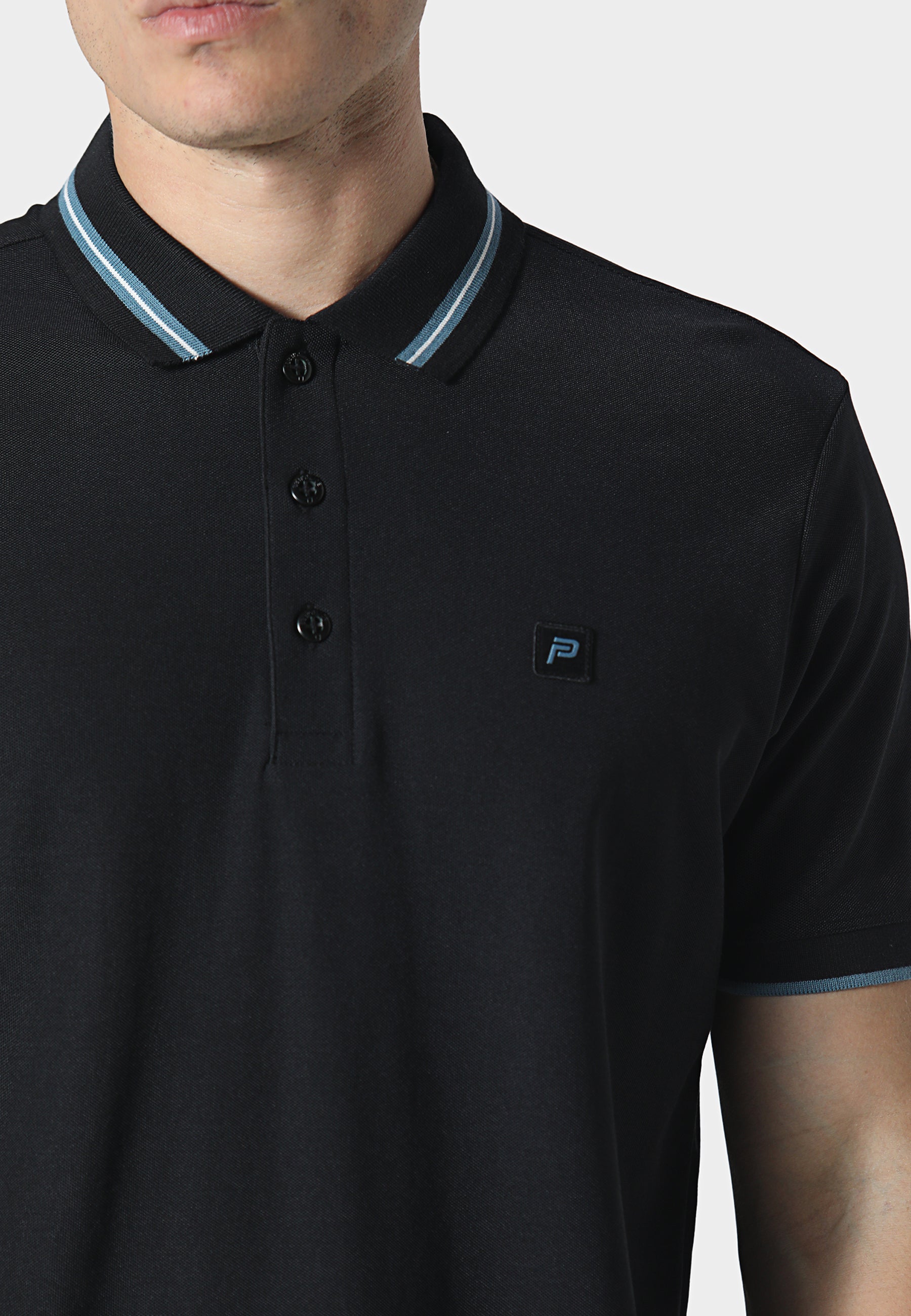 Kamloops Black Polo Shirt