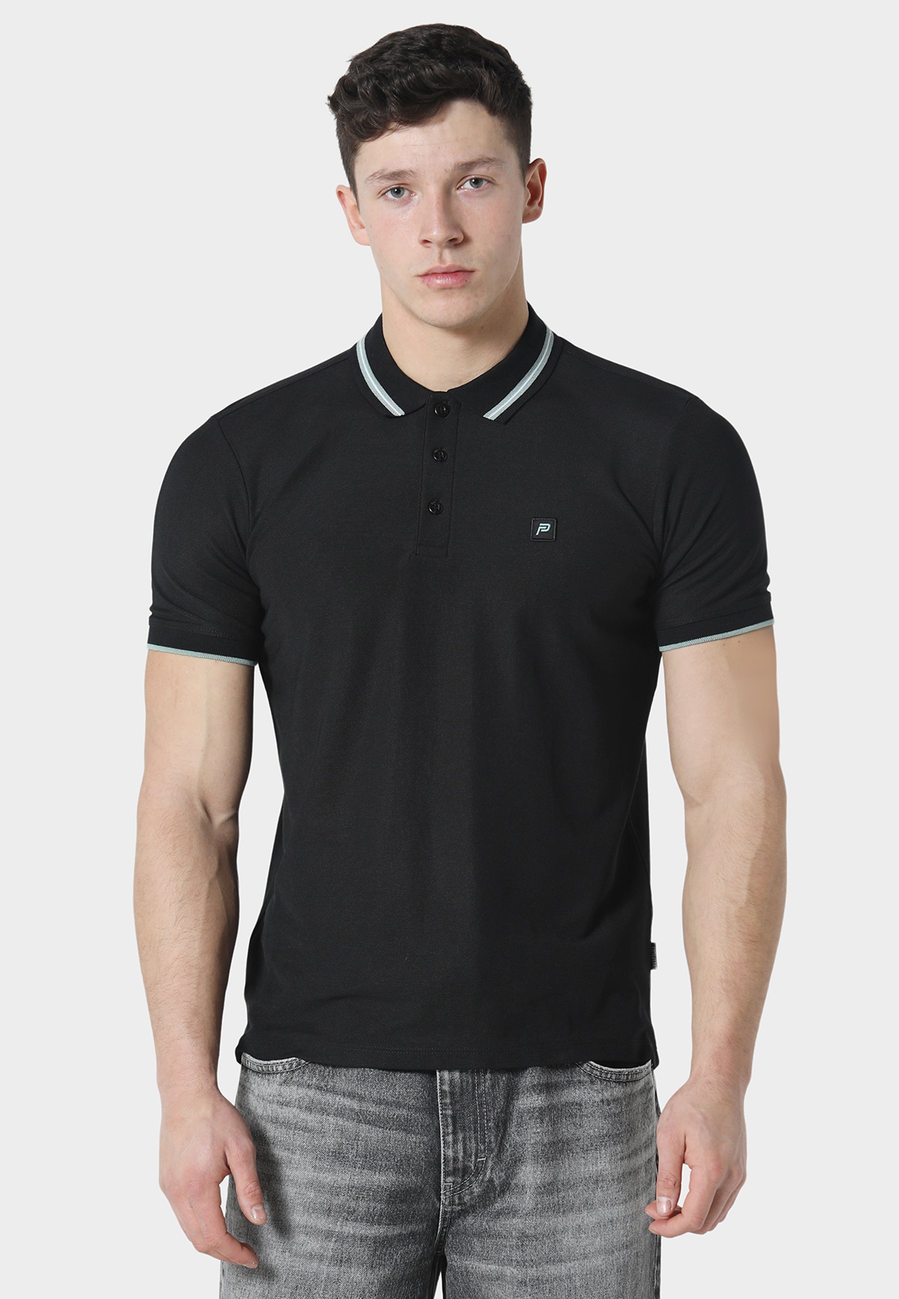 Kamloops Black Polo Shirt