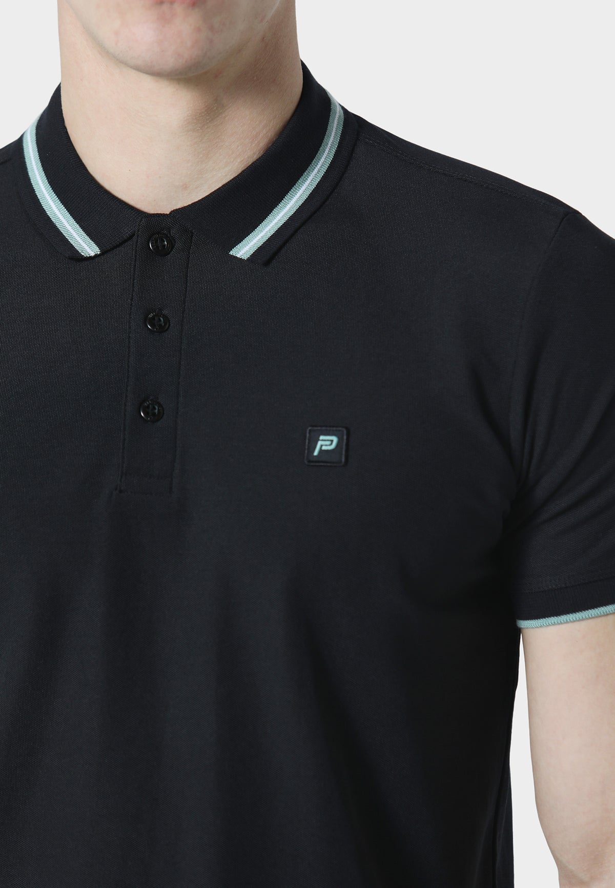 Kamloops Black Polo Shirt