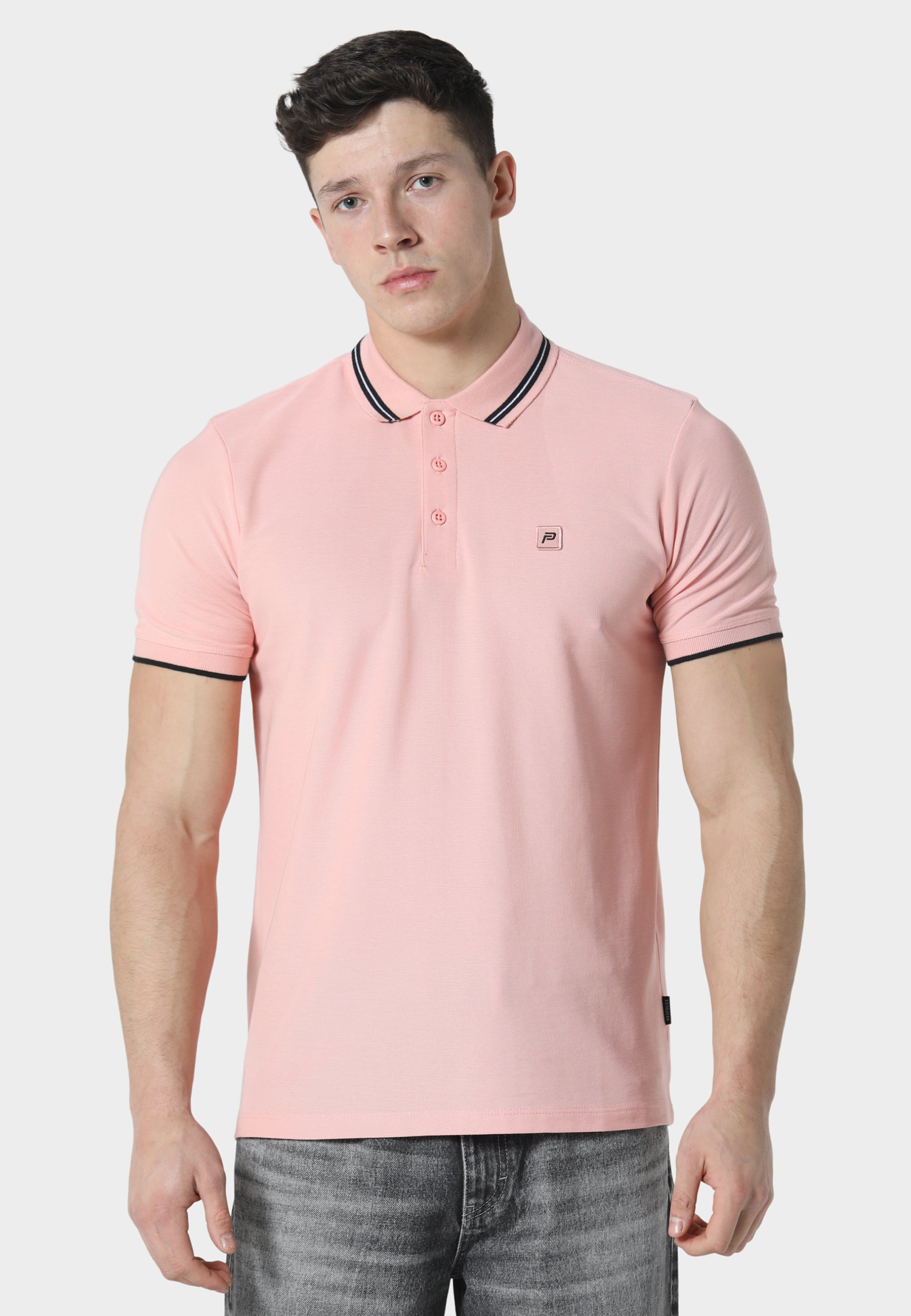 Kamloops Pink Frost Polo Shirt