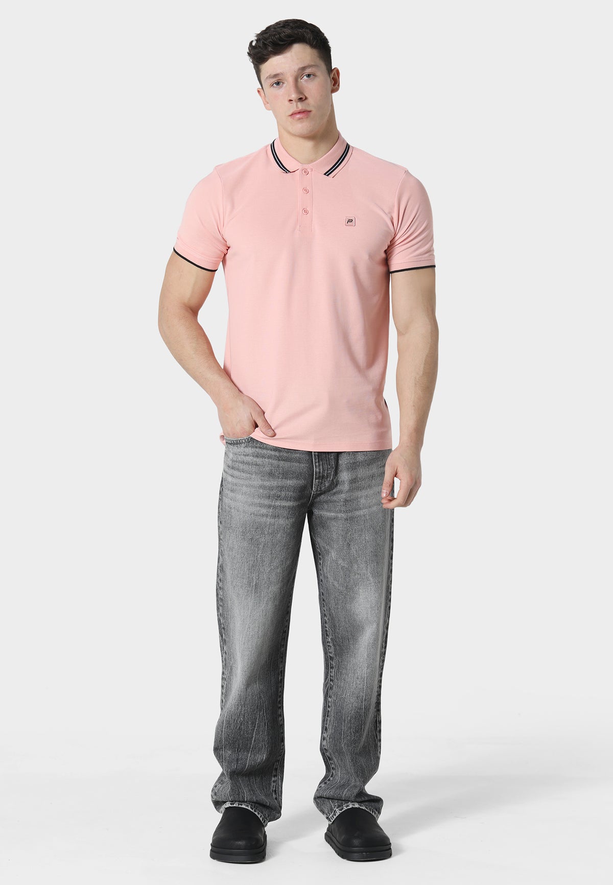Kamloops Pink Frost Polo Shirt