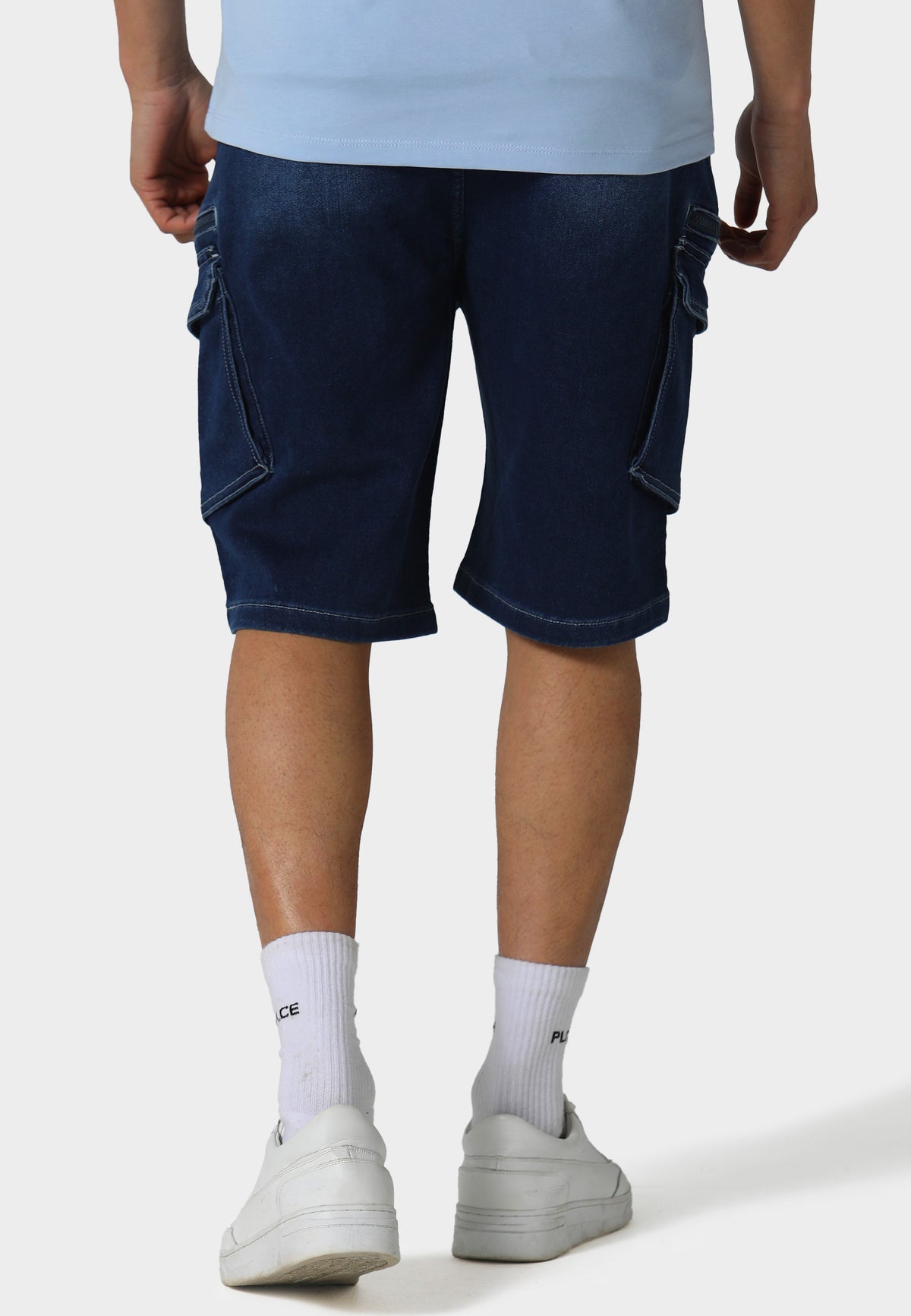 Kanturk Mid Wash Denim Shorts