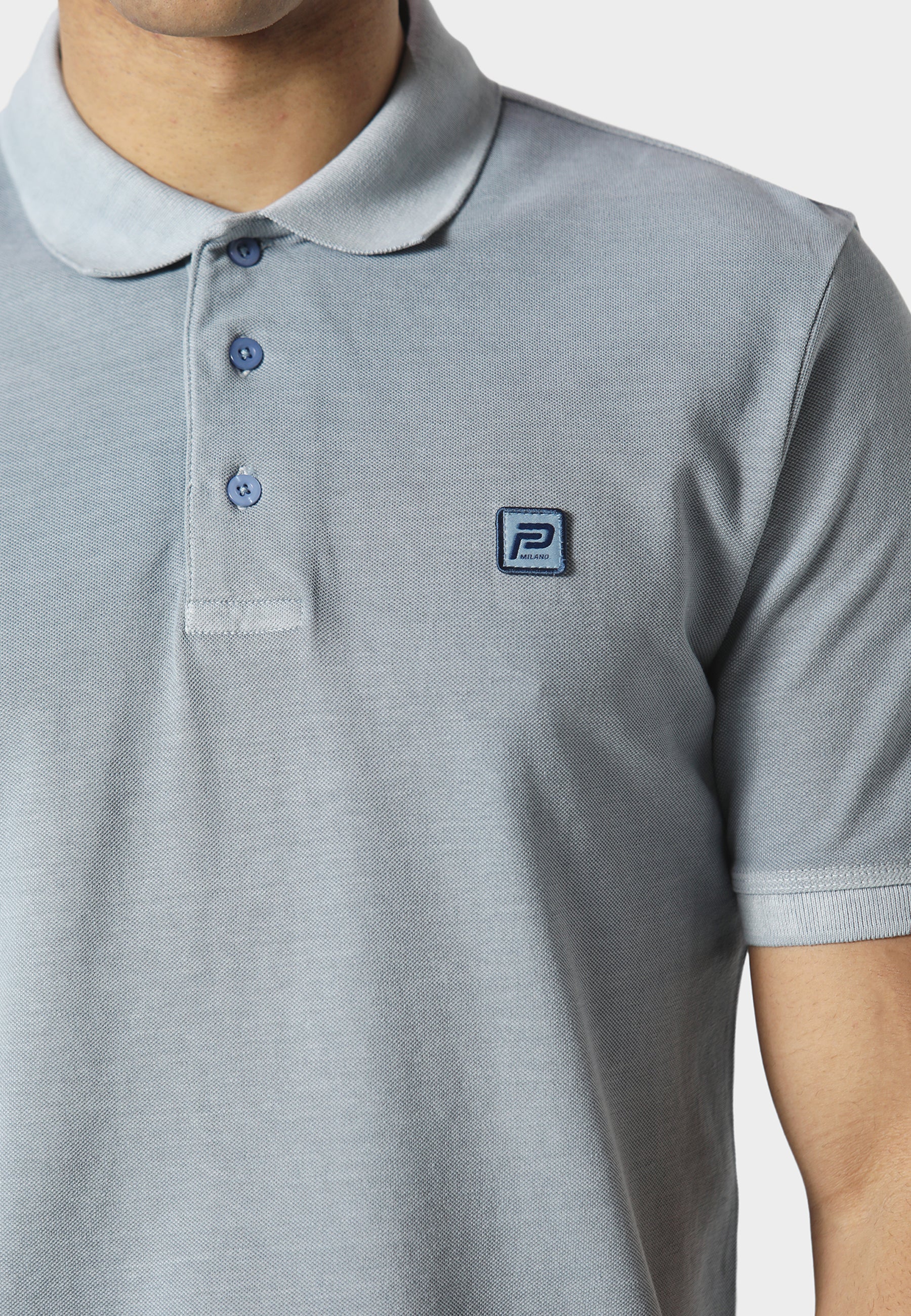 Kenora Soft Chambray Polo Shirt