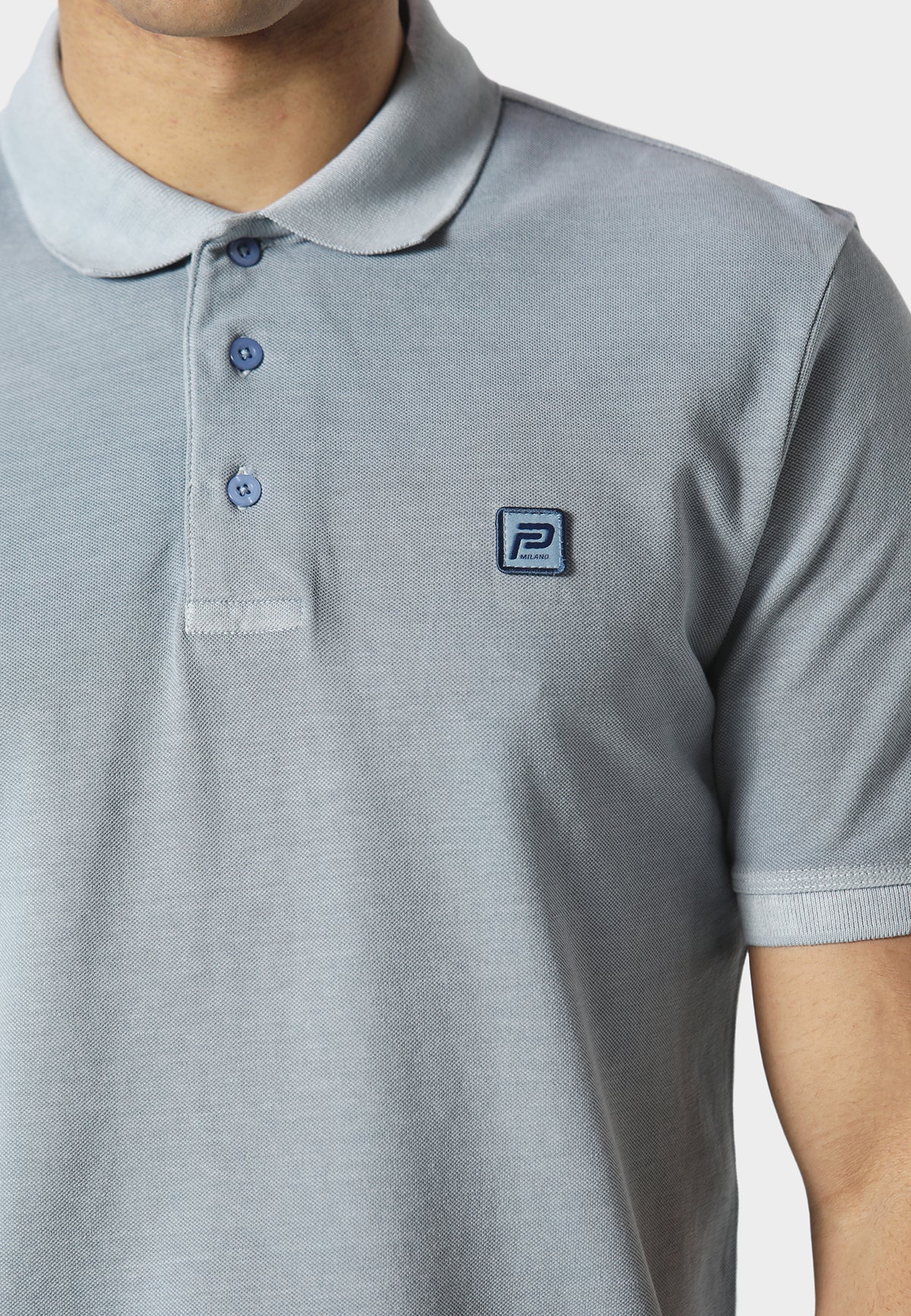 Kenora Soft Chambray Polo Shirt