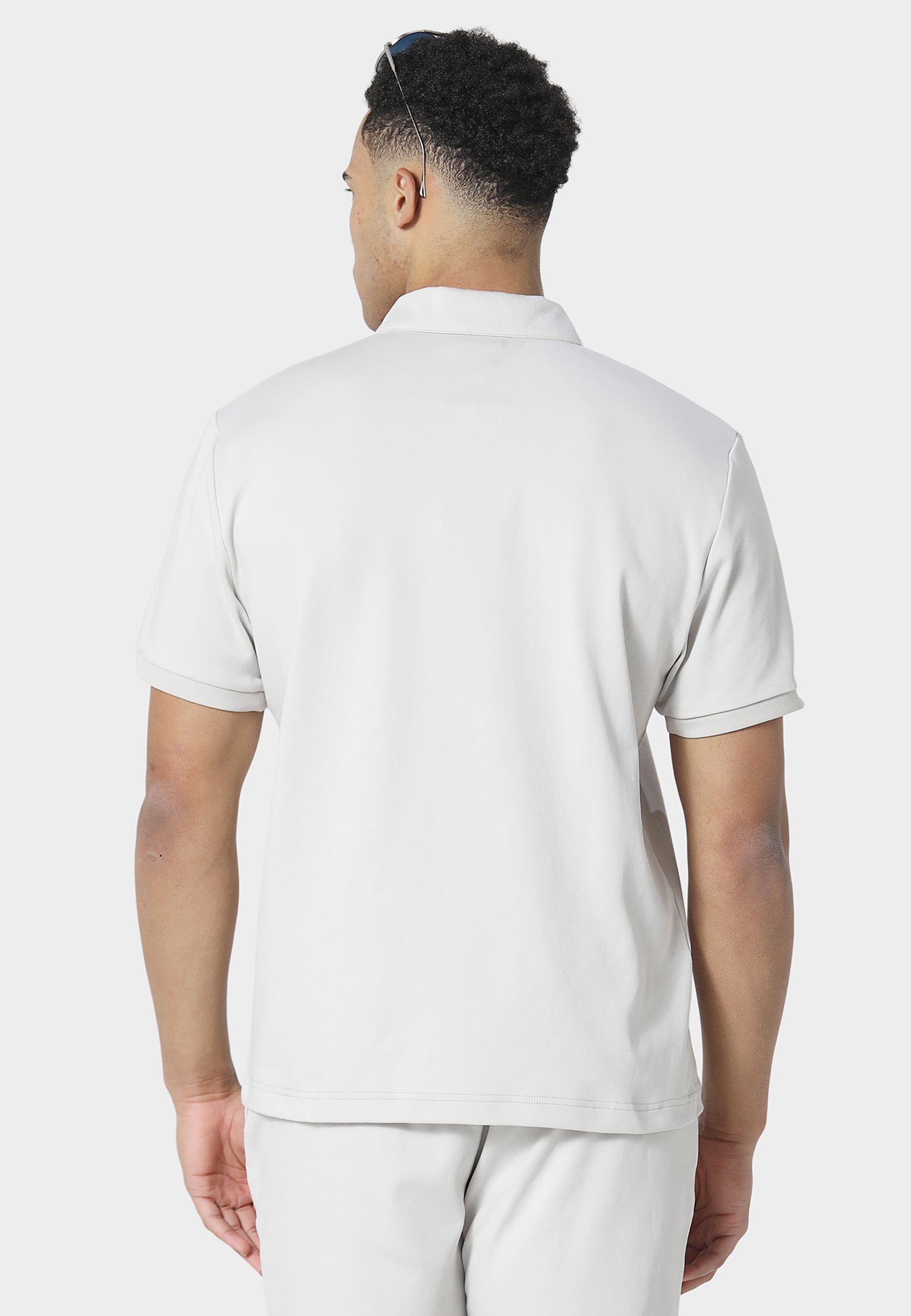 Kitmat Light Grey Polo Shirt