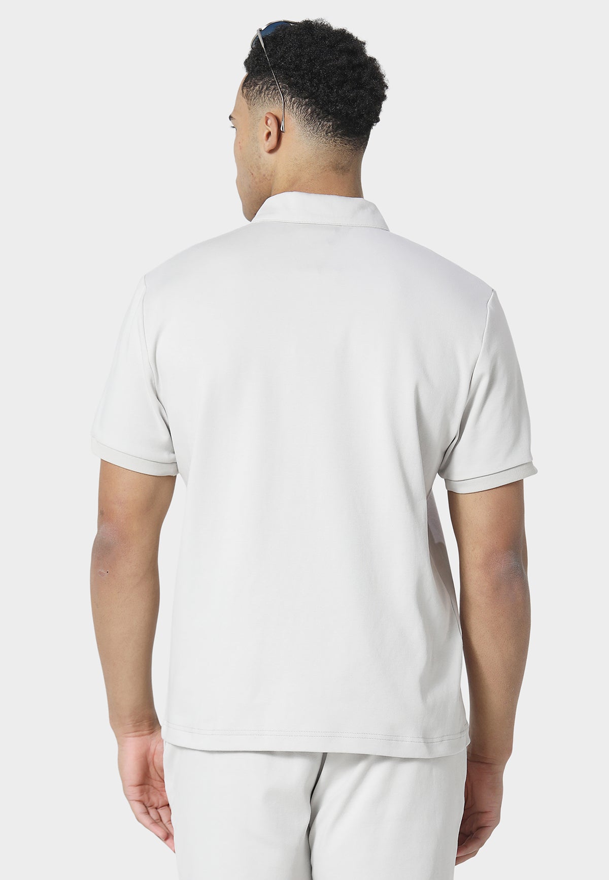 Kitmat Light Grey Polo Shirt