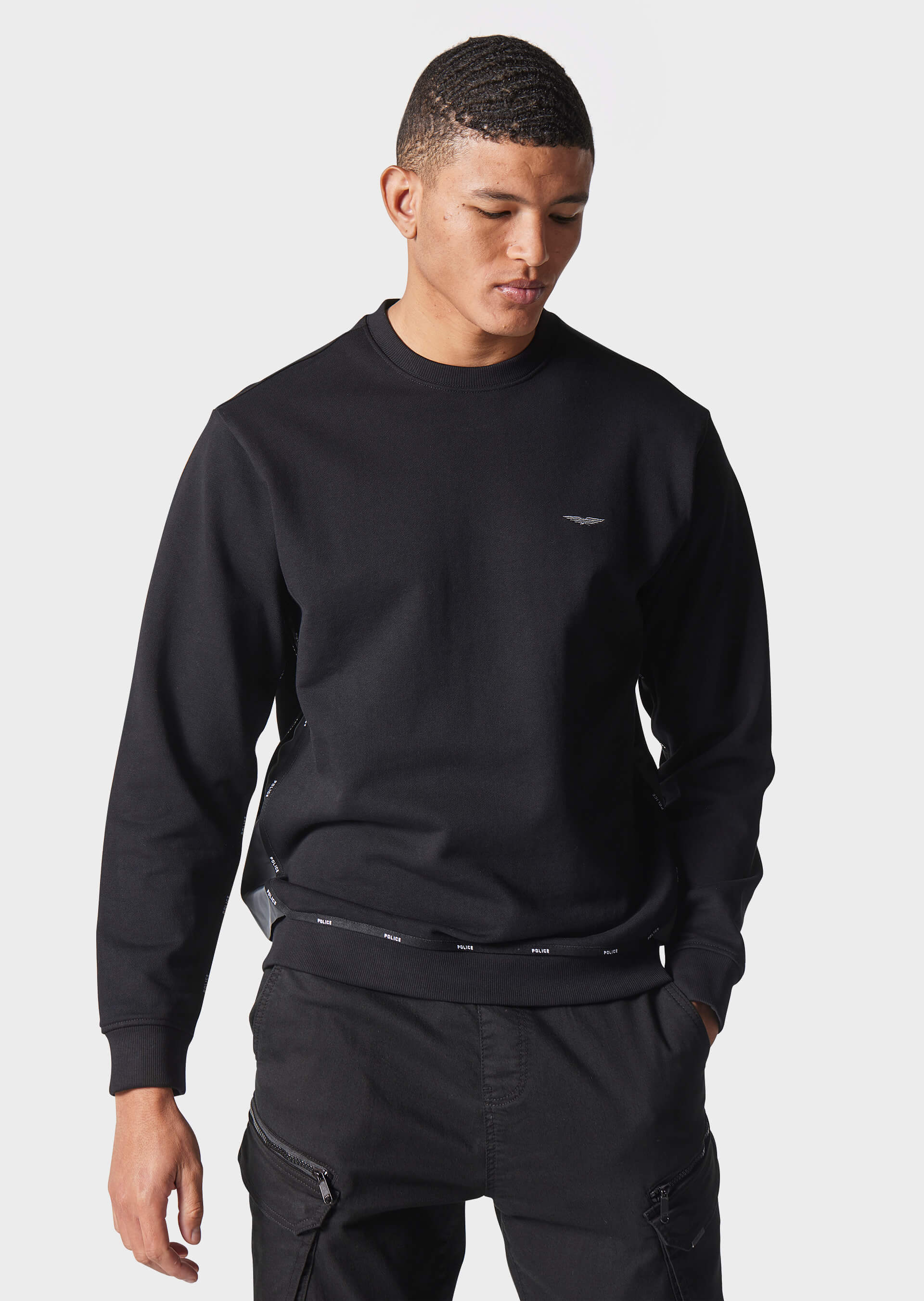 Kobi Black Sweatshirt 883 Police