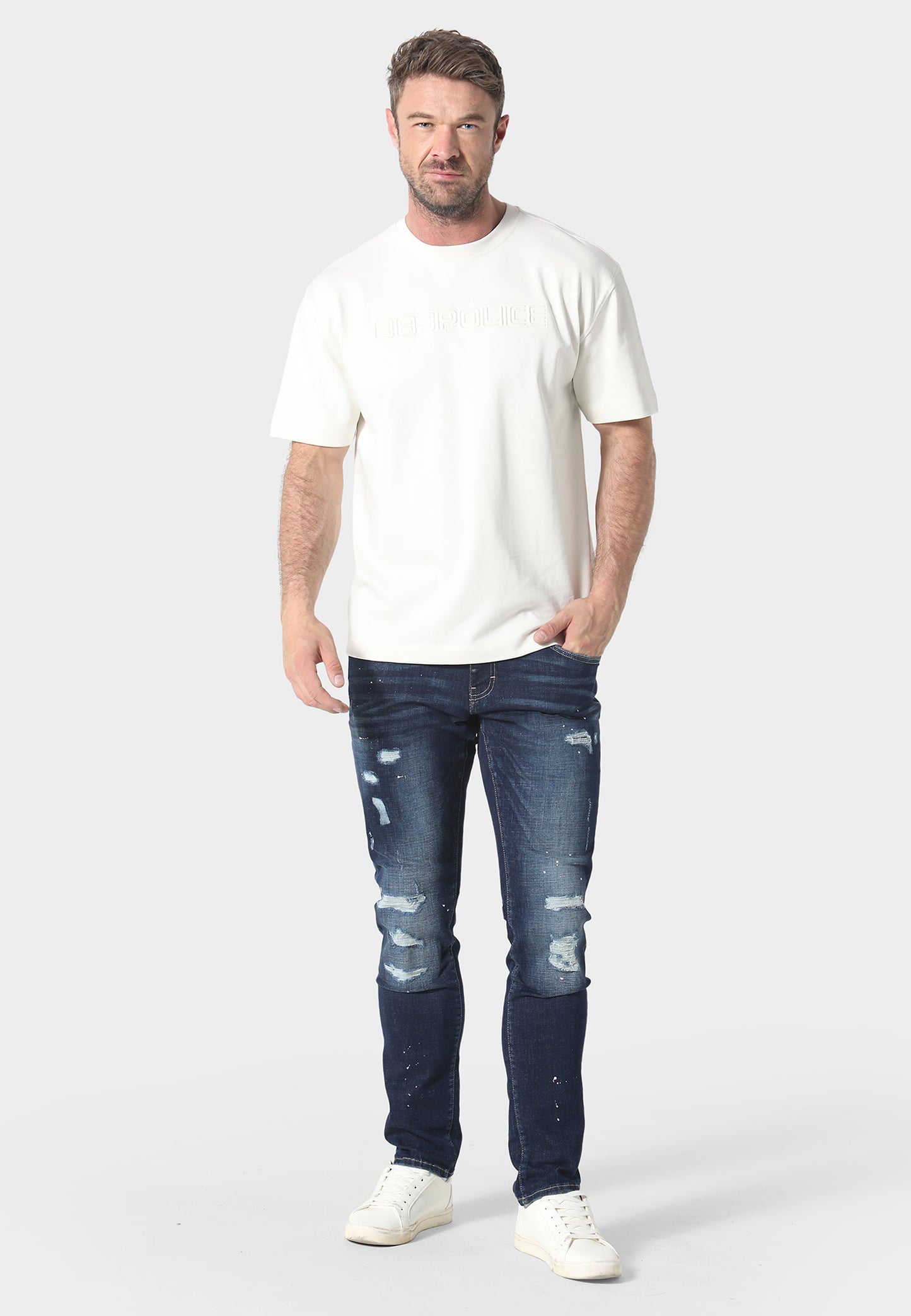 Lamain Bone White T-Shirt
