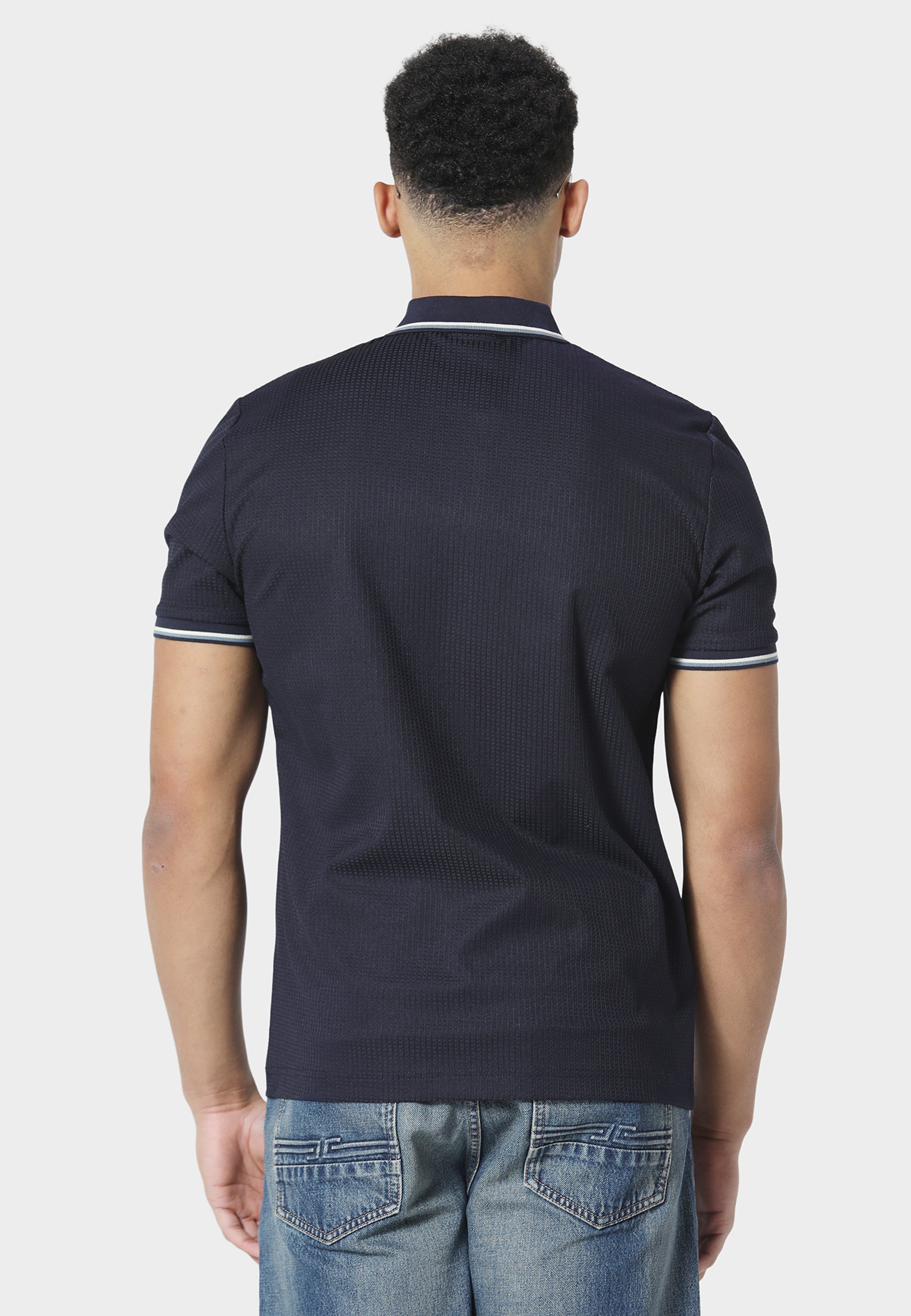 Malval Navy Polo Shirt