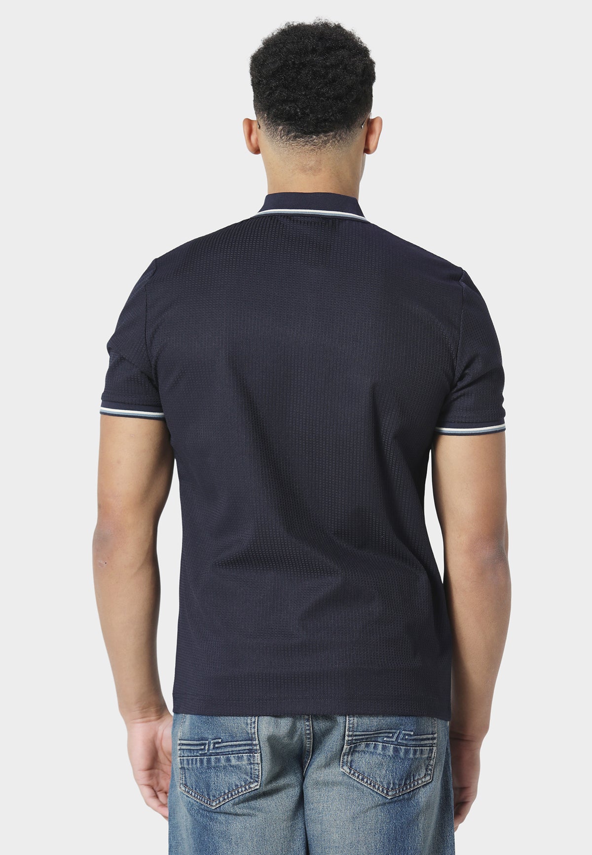 Malval Navy Polo Shirt