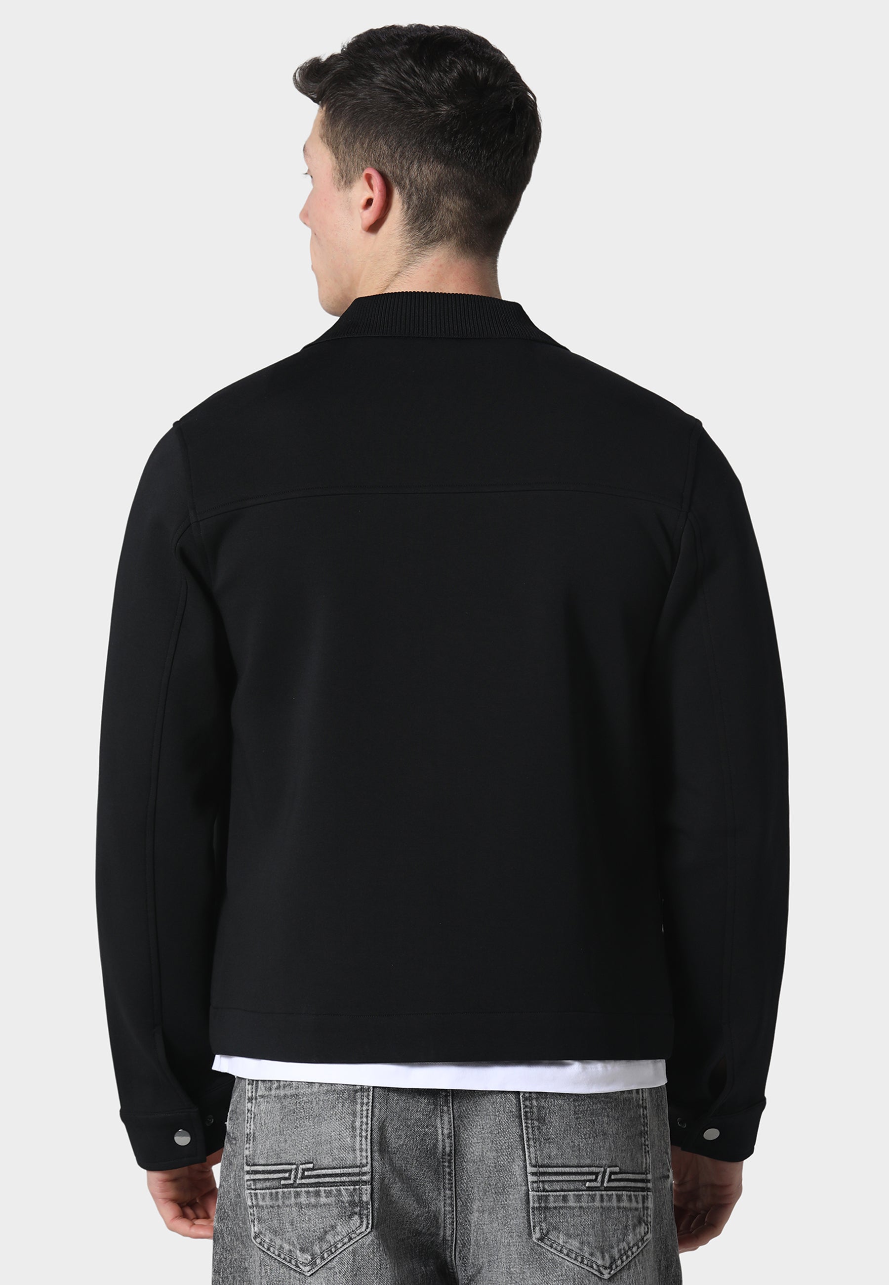 Mavine Black Overshirt