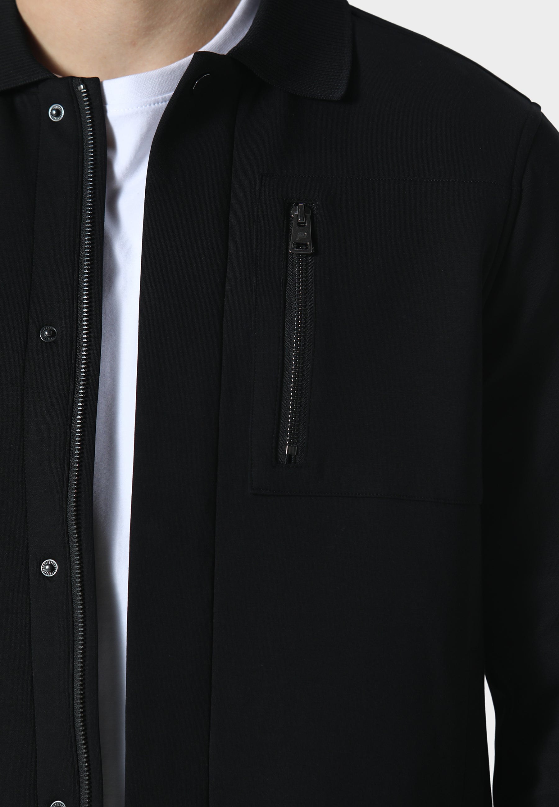 Mavine Black Overshirt