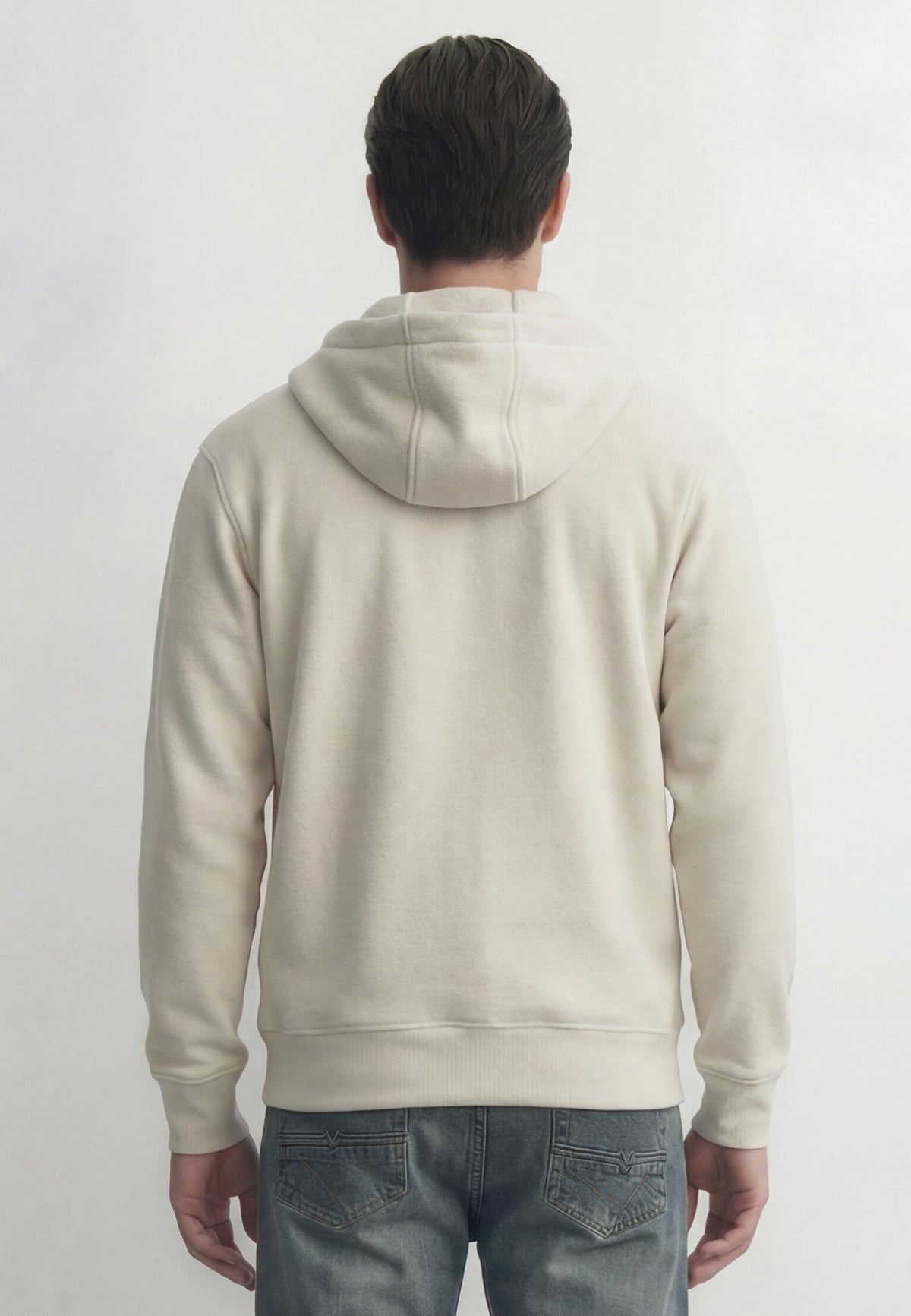 Meral Chalk Zip Hoodie