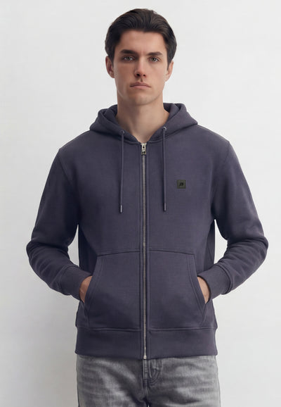 Meral Graphite Zip Hoodie