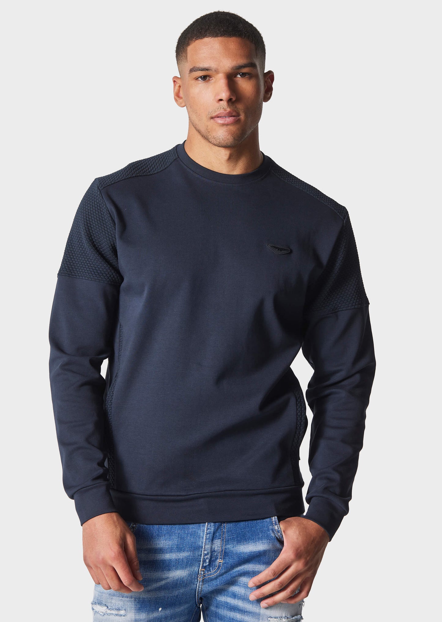 Meret Navy Sweatshirt
