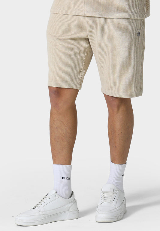 Moko Pastel Camel Jog Shorts