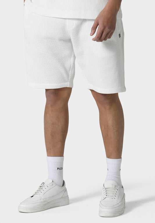 Morlyn Bone White Jog Shorts