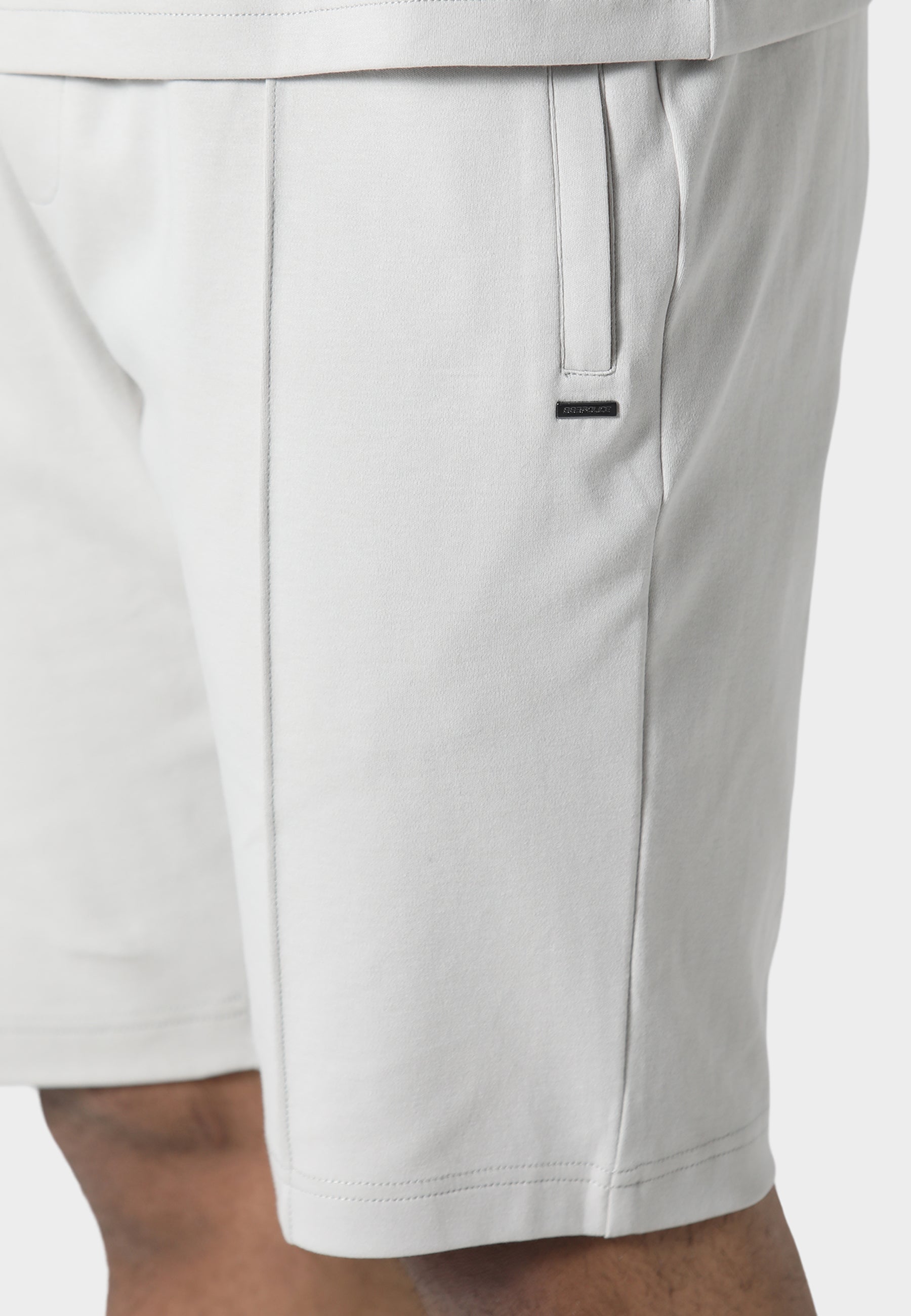 Nelmat Light Grey Jog Shorts