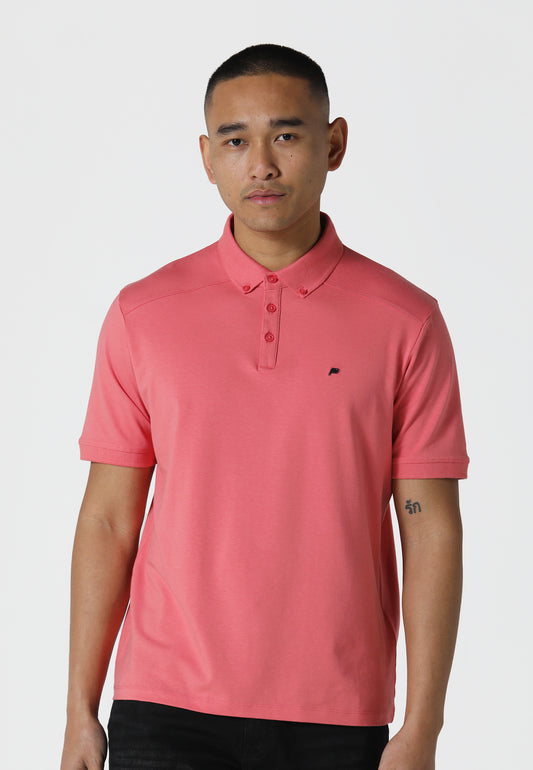 Neptunes Coral Polo Shirt