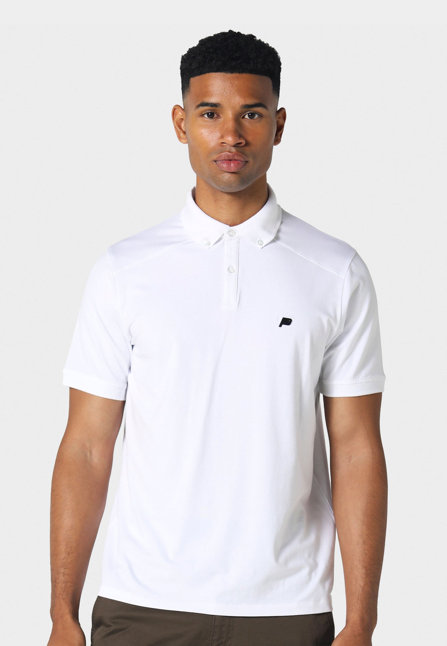 Neptune White Polo Shirt