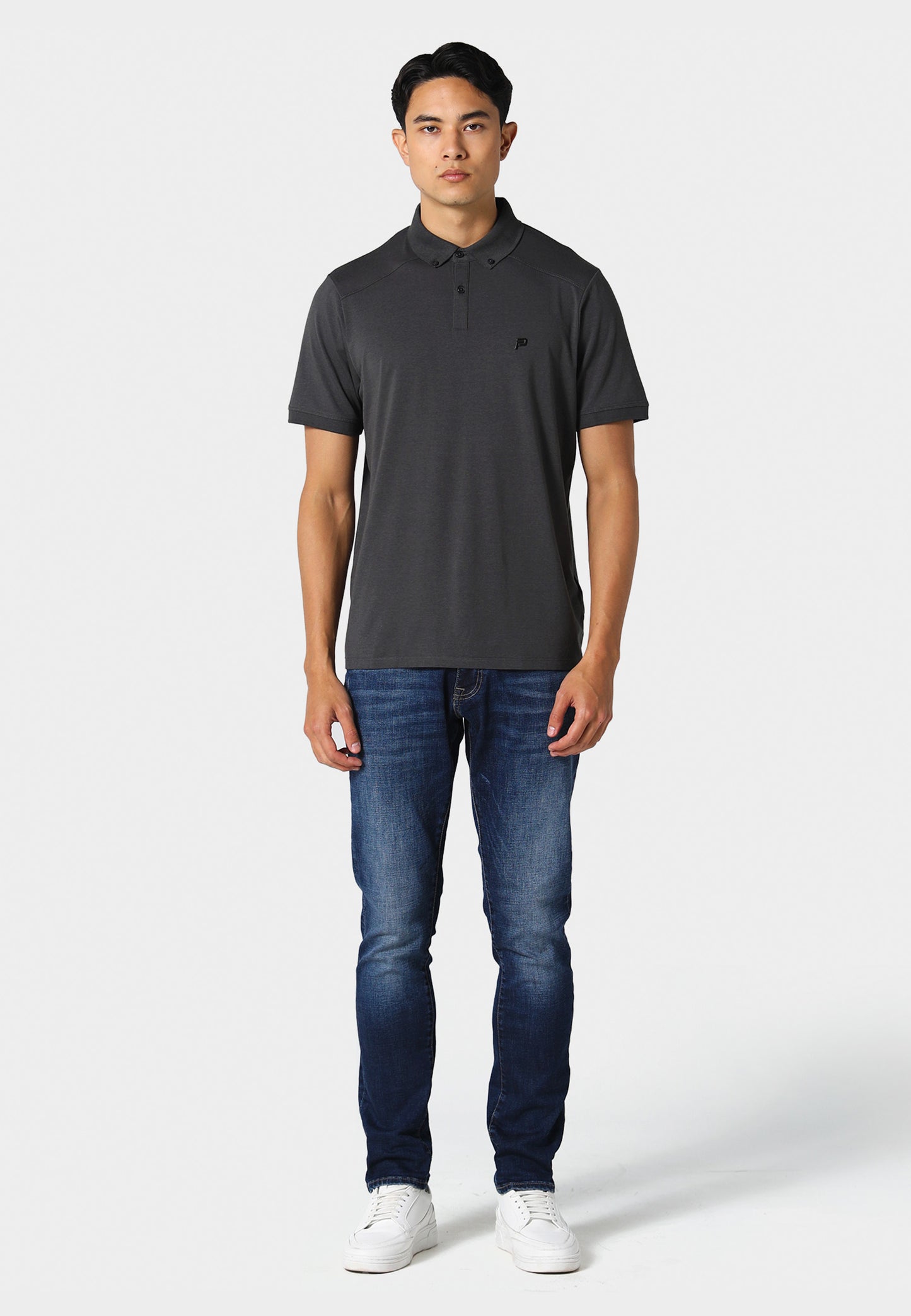 Neptune Dusty Grey Polo Shirt