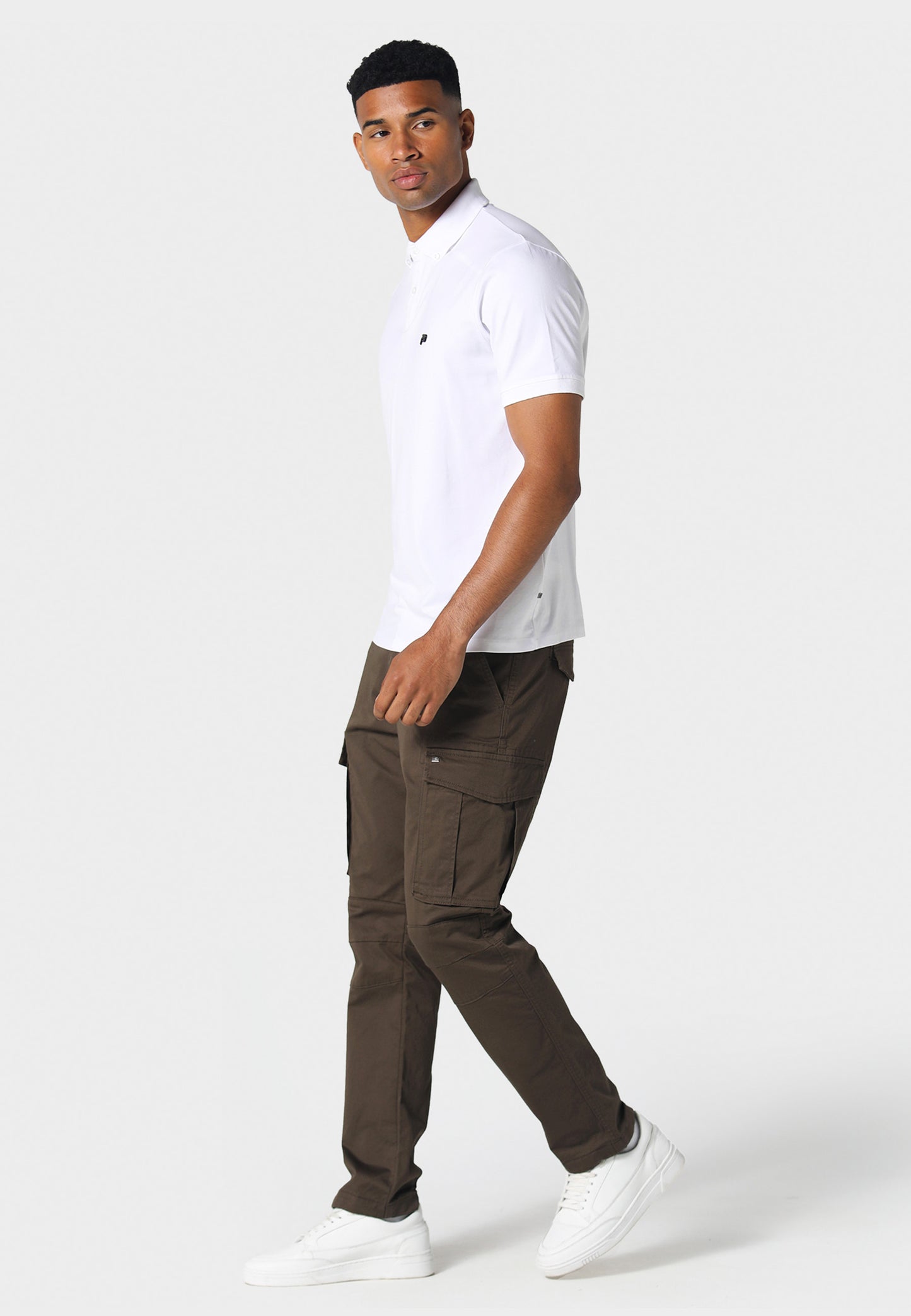 Neptune White Polo Shirt