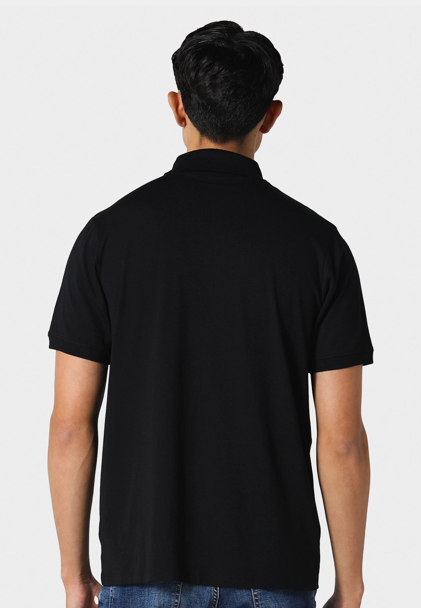 Neptune Black Polo Shirt