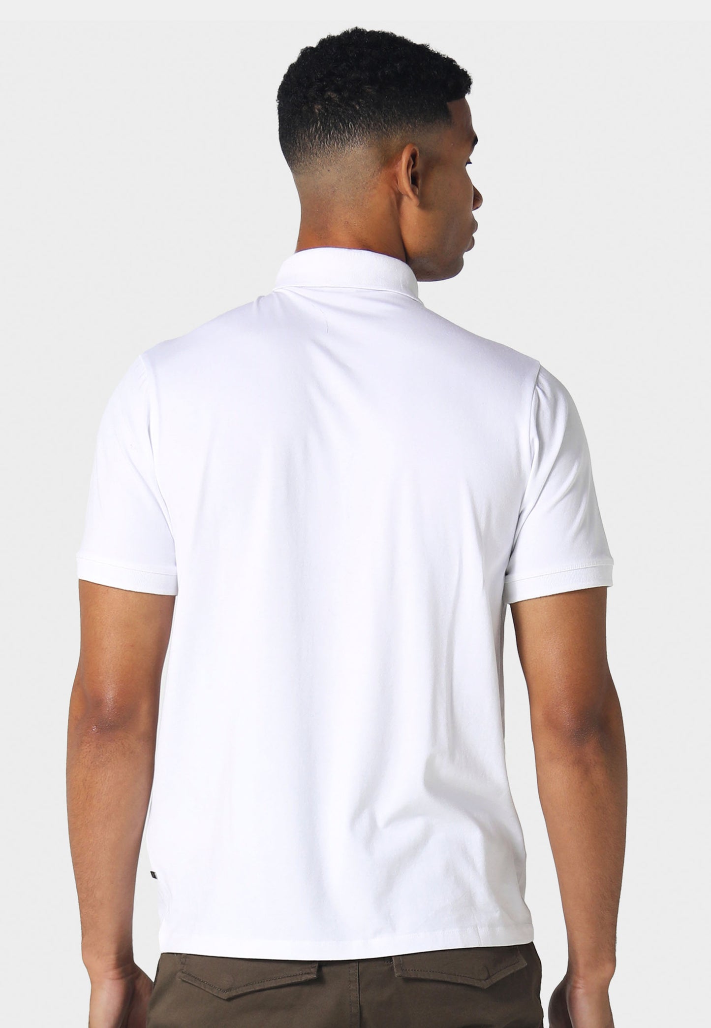 Neptune White Polo Shirt